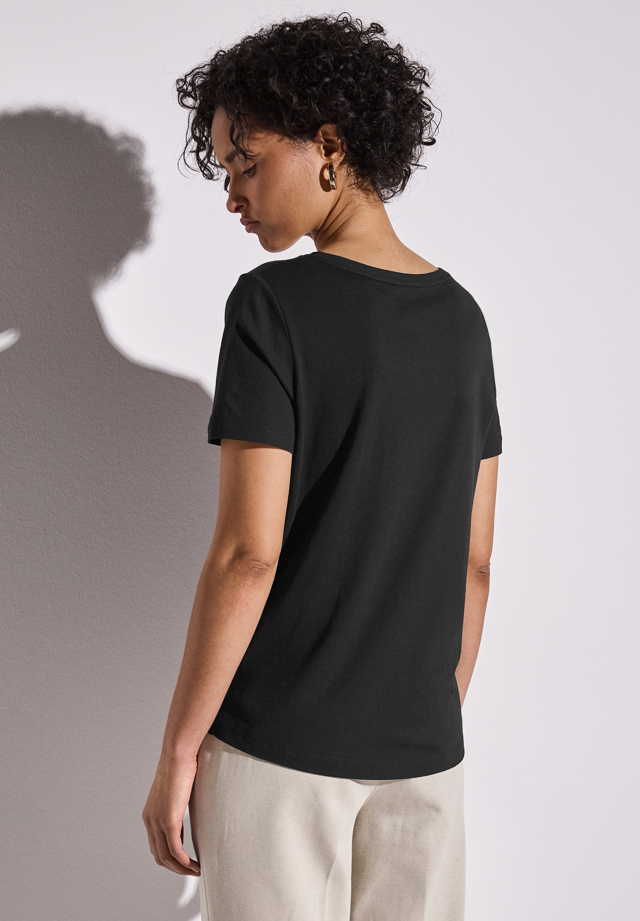 STREET ONE T-Shirt, im soften Baumwoll-Mix günstig online kaufen