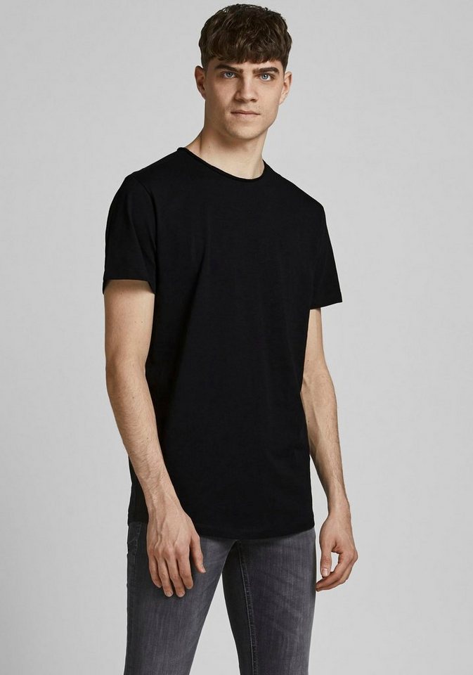 Jack & Jones Herren Rundhals T-Shirt JJEBASHER Regular Fit günstig online kaufen