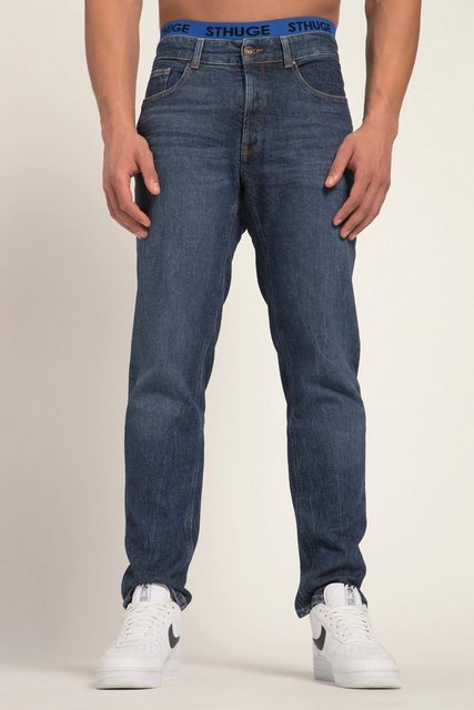 STHUGE 5-Pocket-Jeans STHUGE Jeans Denim 5-Pocket Loose Fit bis Gr. 72 günstig online kaufen