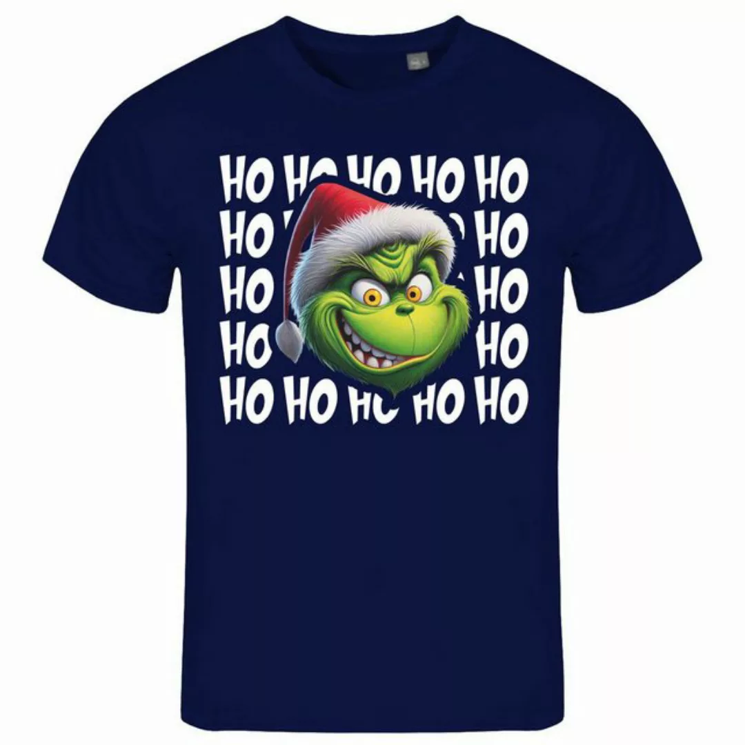 deinshirt Print-Shirt Herren T-Shirt Ho Ho Ho Grinch Funshirt mit Motiv günstig online kaufen