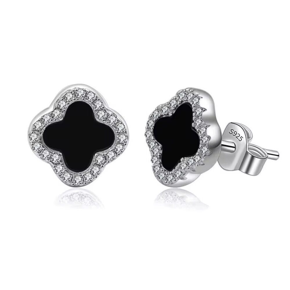 ROUGEMONT Paar Ohrstecker Funkelnde Moissanit Mini-Ohrstecker günstig online kaufen
