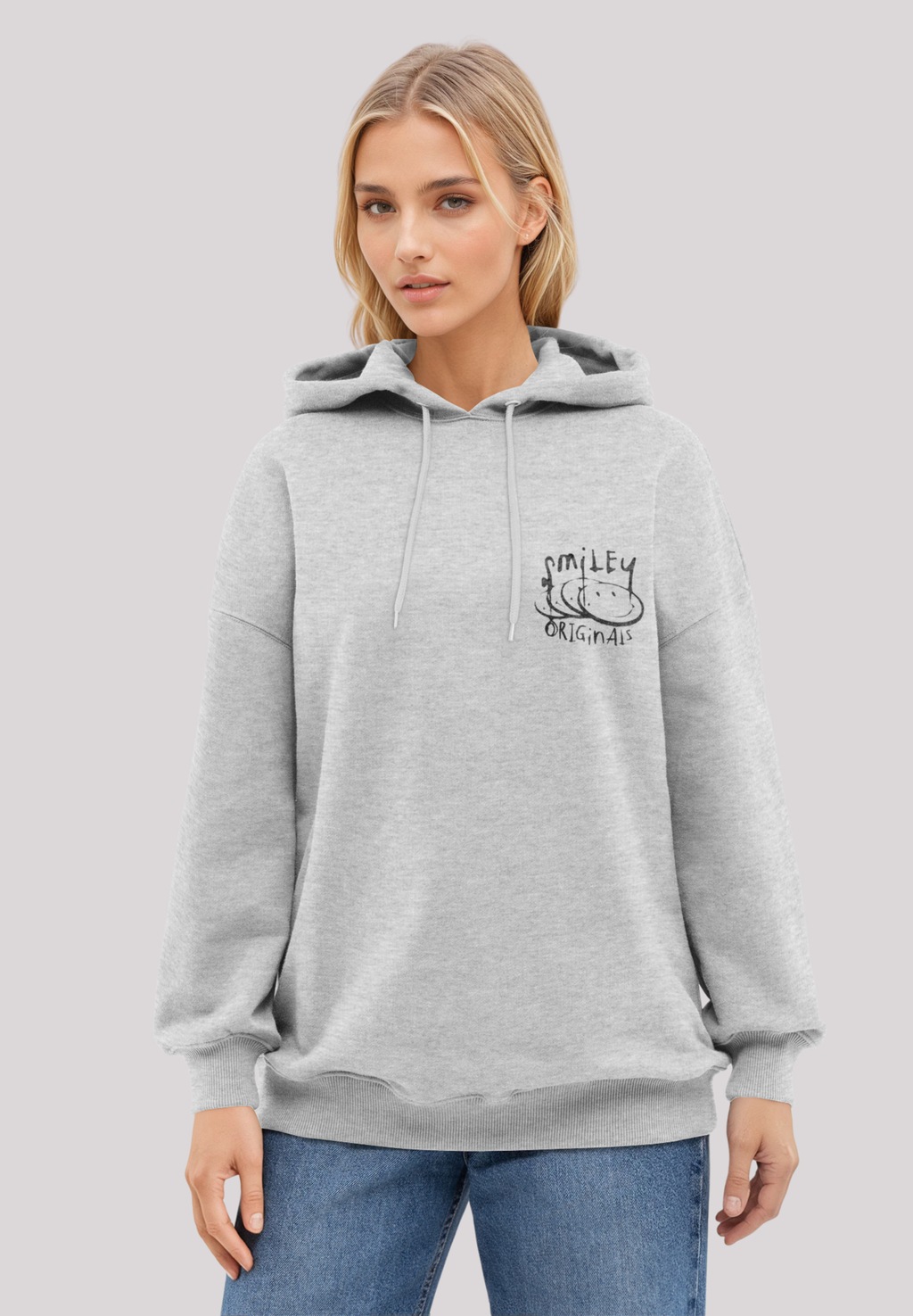 F4NT4STIC Kapuzenpullover "Smiley Originals Punk Drippy Streetwear Graphic" günstig online kaufen