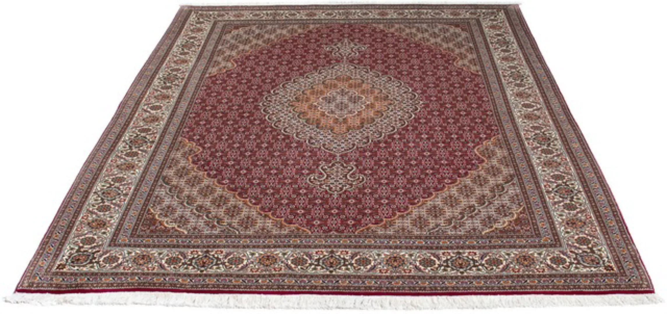 morgenland Orientteppich »Perser - Täbriz - 192 x 155 cm - hellrot«, rechte günstig online kaufen