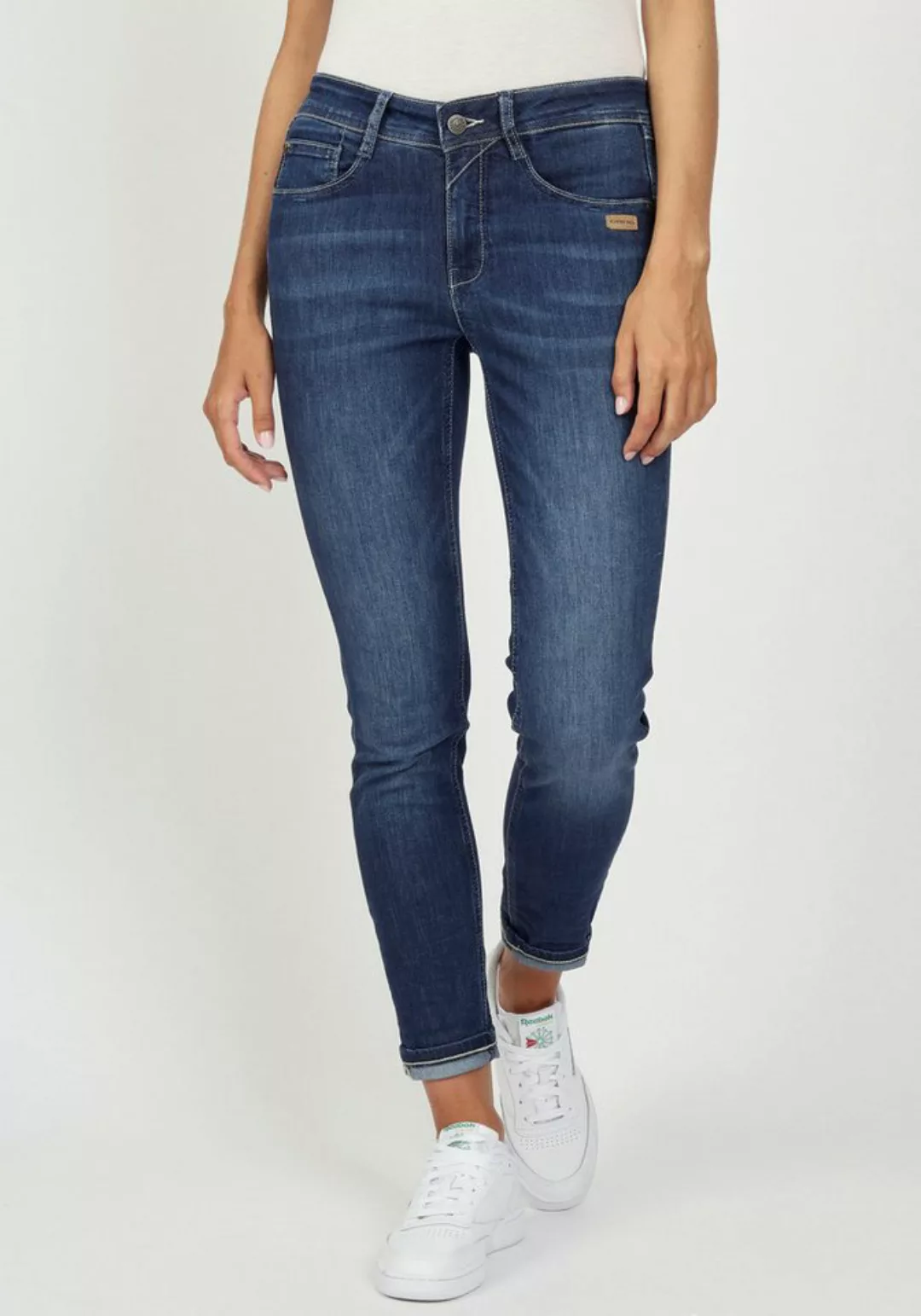 GANG Relax-fit-Jeans "AMELIE", mit Used-Effekten günstig online kaufen