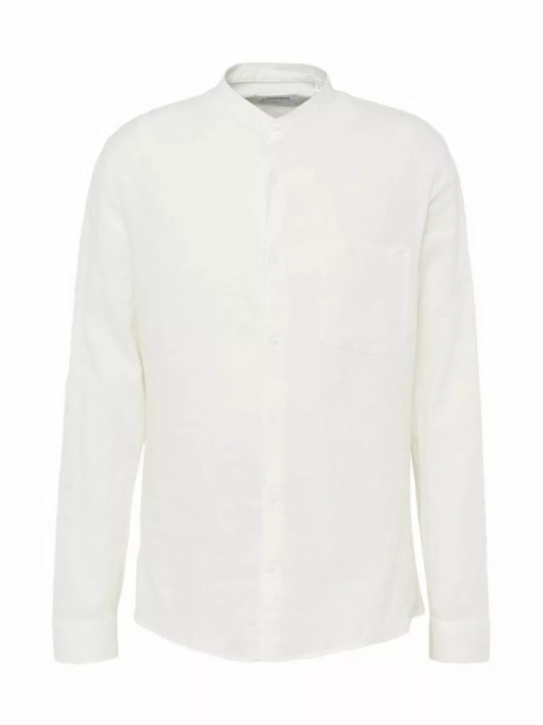 LINDBERGH Leinenhemd, mit Mandarin-Stehkragen und aus einem Leinen-Baumwoll günstig online kaufen