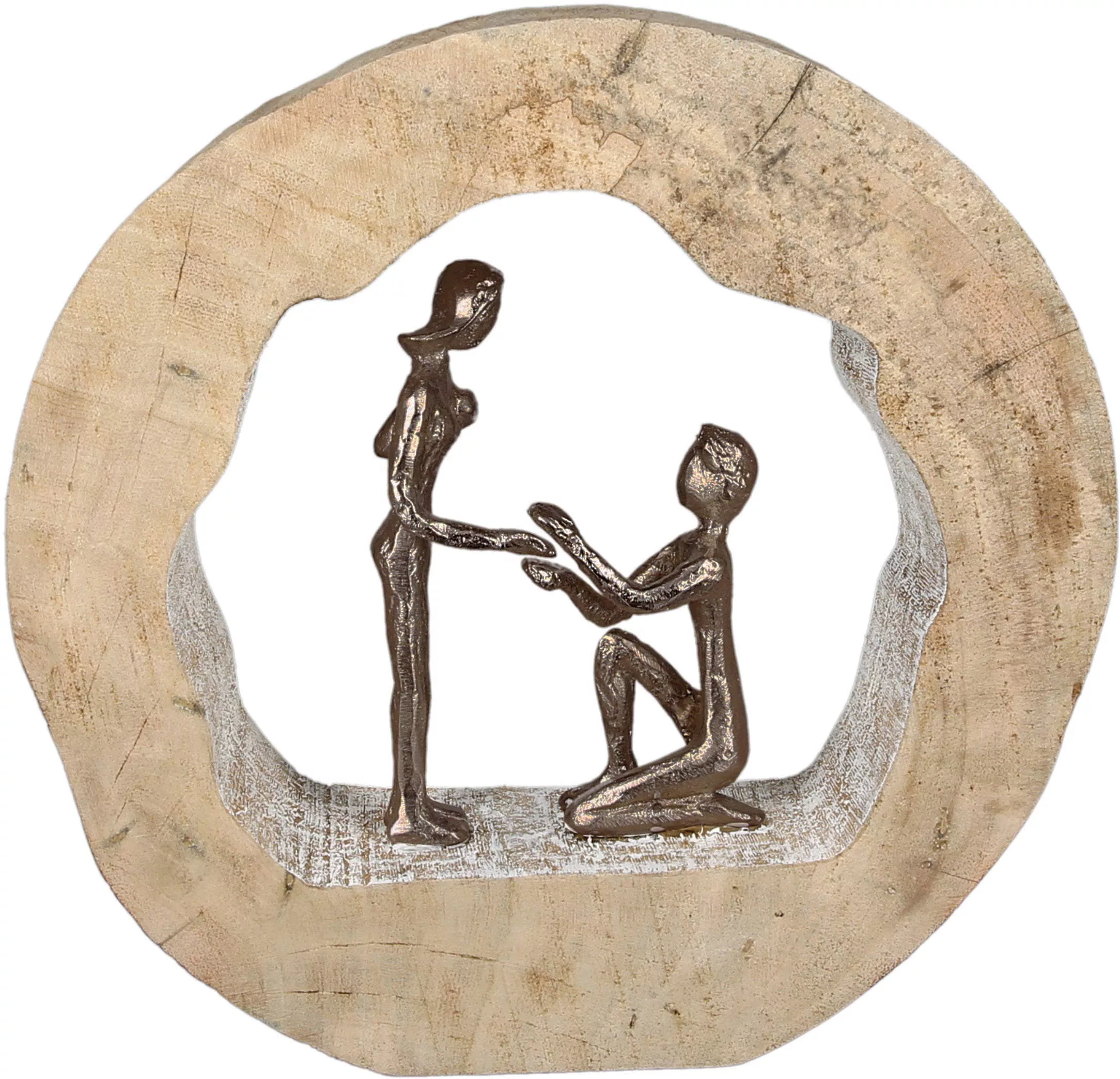 Casablanca by Gilde Dekofigur »Skulptur "Antrag"« günstig online kaufen