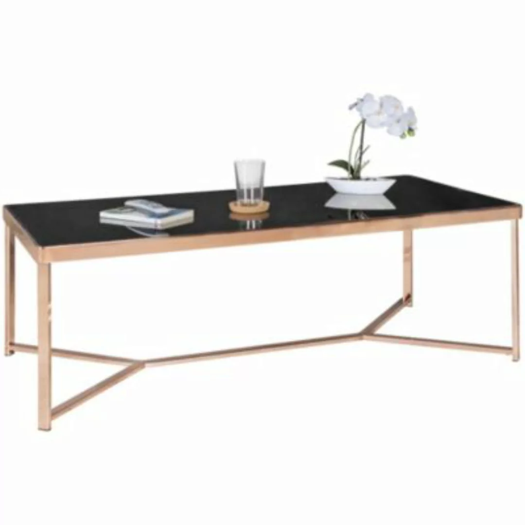 FineBuy Couchtisch / 60 x 120 x 41 cm (LxBxH) schwarz günstig online kaufen