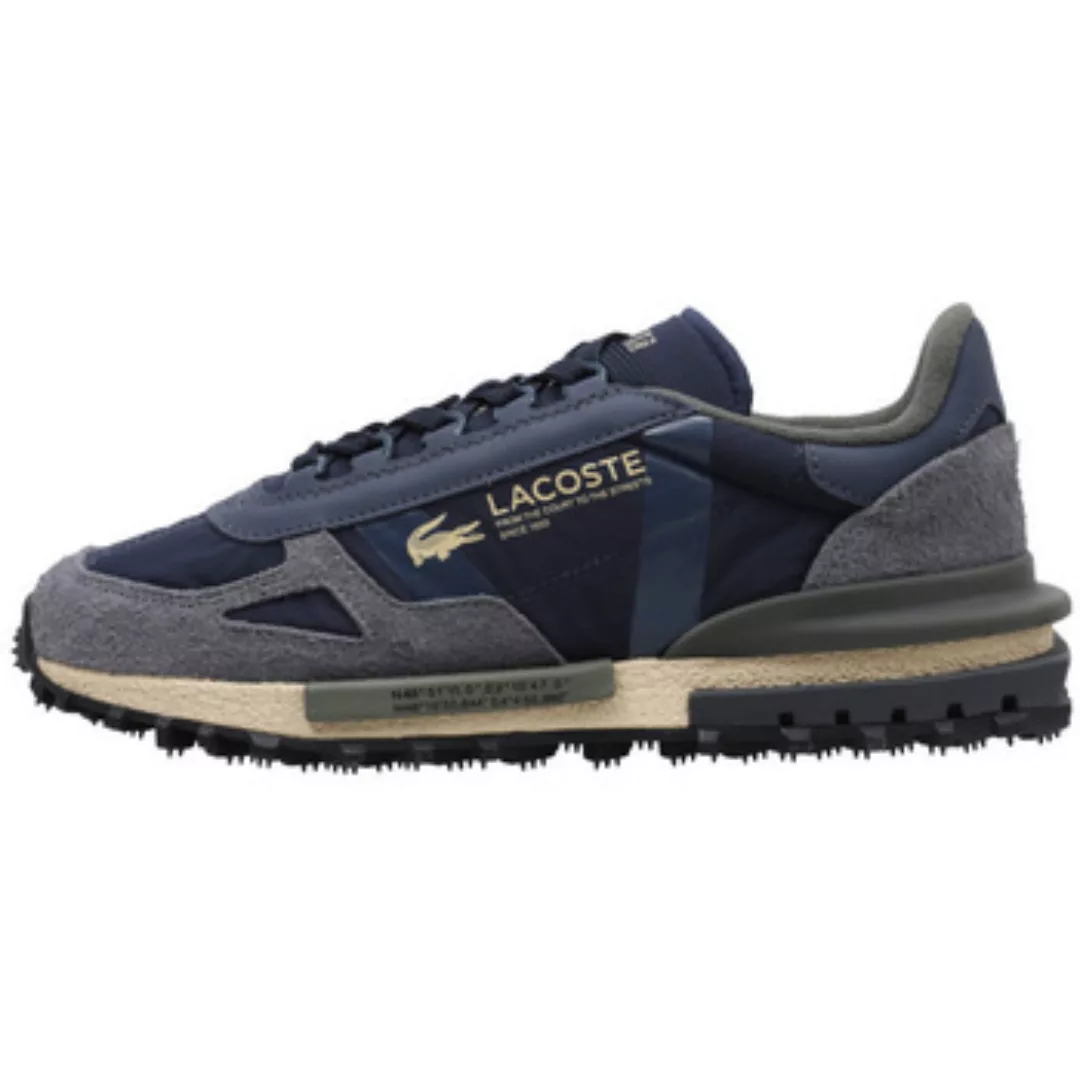 Lacoste  Sneaker Elite Active 125 2 SMA - Navy/Khaki günstig online kaufen