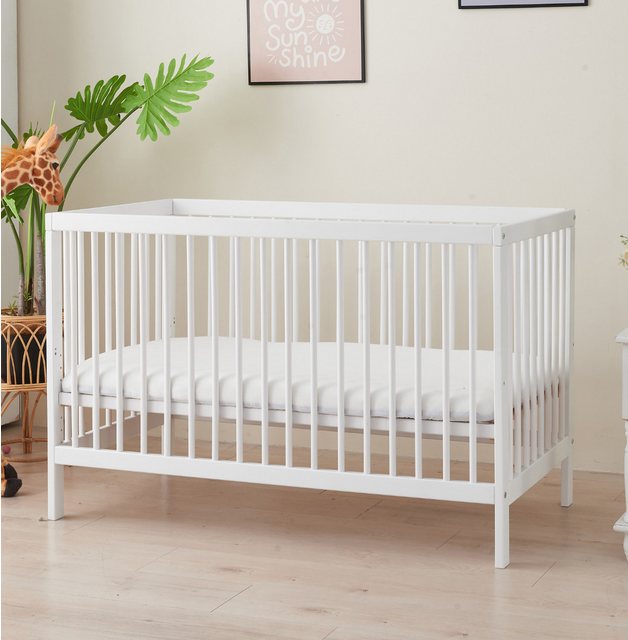 Alavya Home® Babybett TOBI I Das Beste für Kleine Babys I 9-fach höhenverst günstig online kaufen