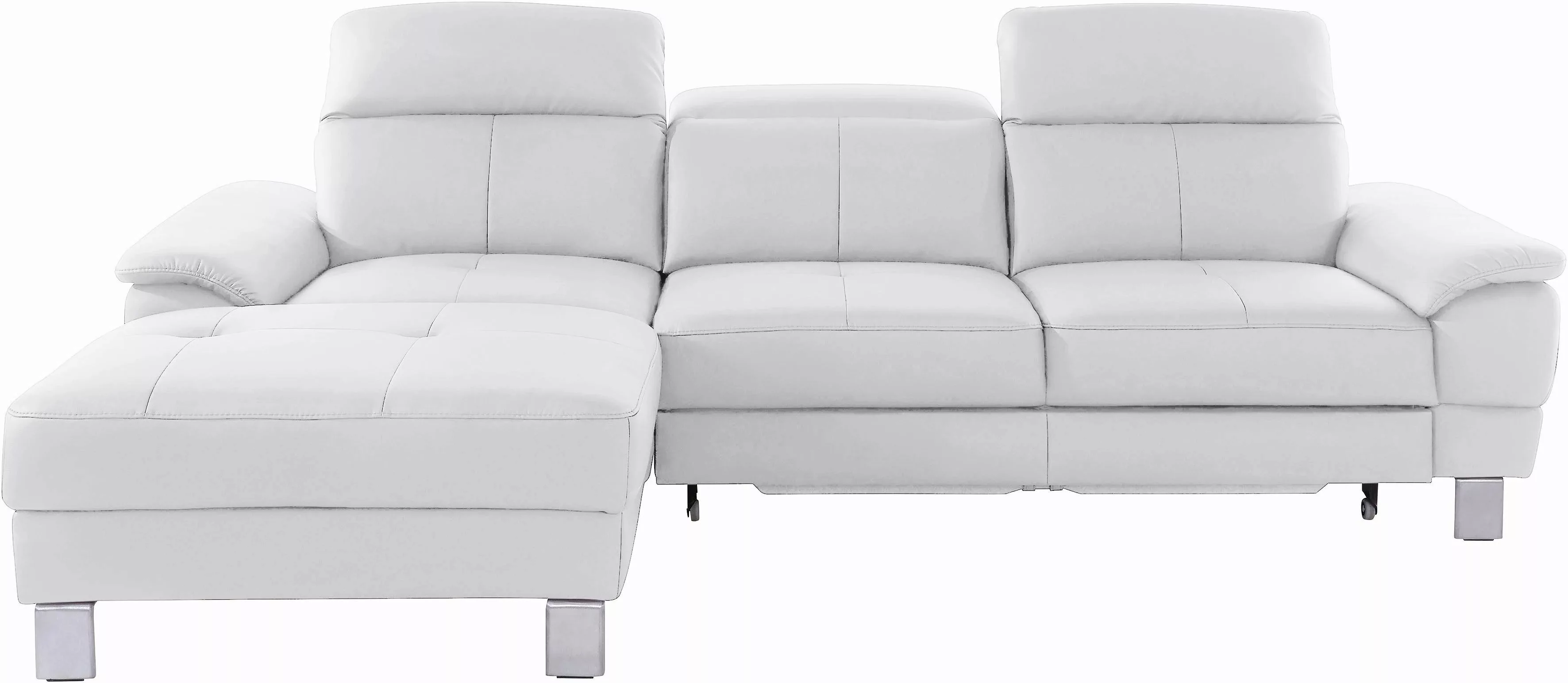 exxpo - sofa fashion Ecksofa "Mantua 2, L-Form", mit Kopf- bzw. Rückenverst günstig online kaufen