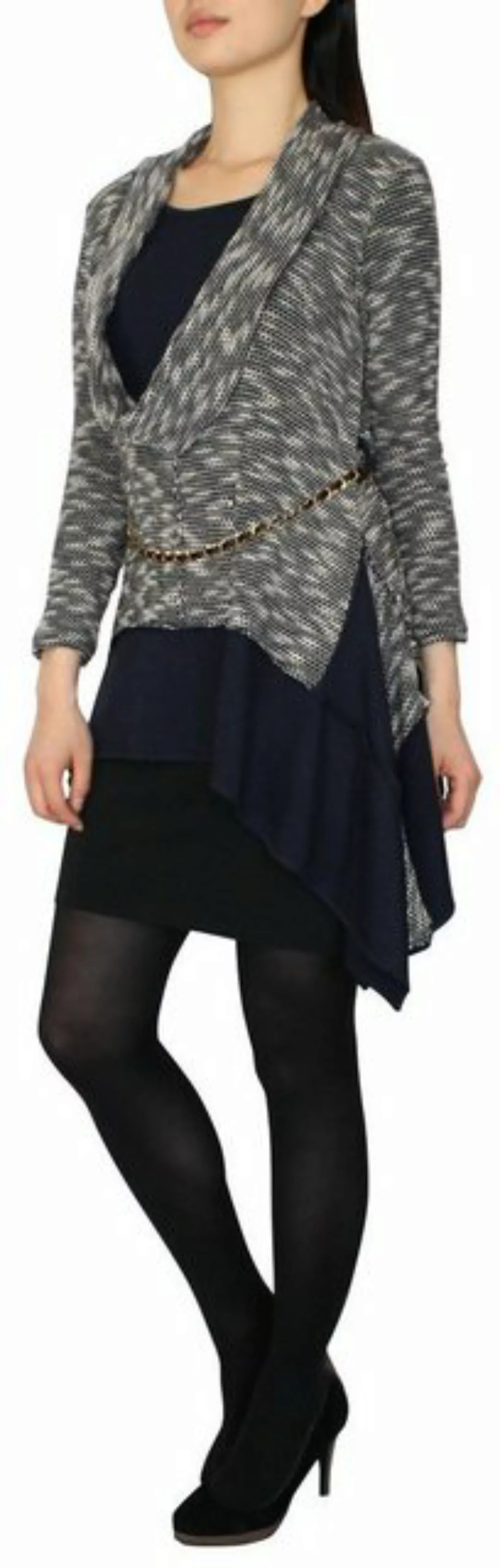 dy_mode Tunika Damen Tunika Shirt in Layershirt-Kleid Stil Langarm Shirtkle günstig online kaufen