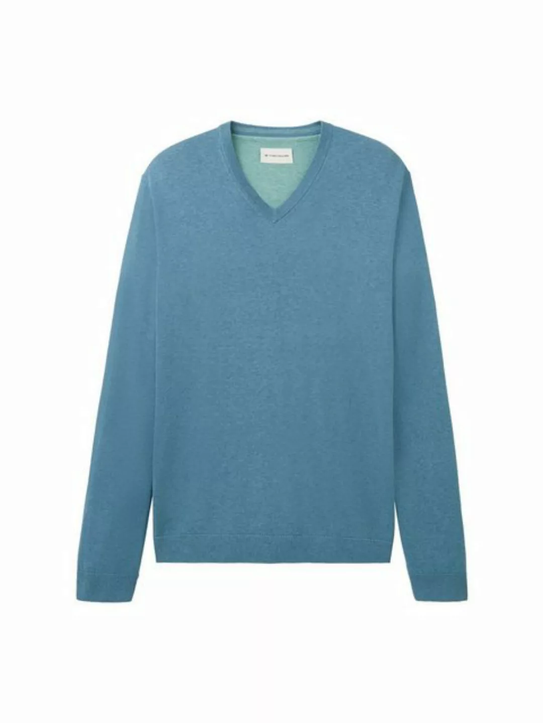 TOM TAILOR Sweatshirt Basic V-Neck Knit (1-tlg) günstig online kaufen