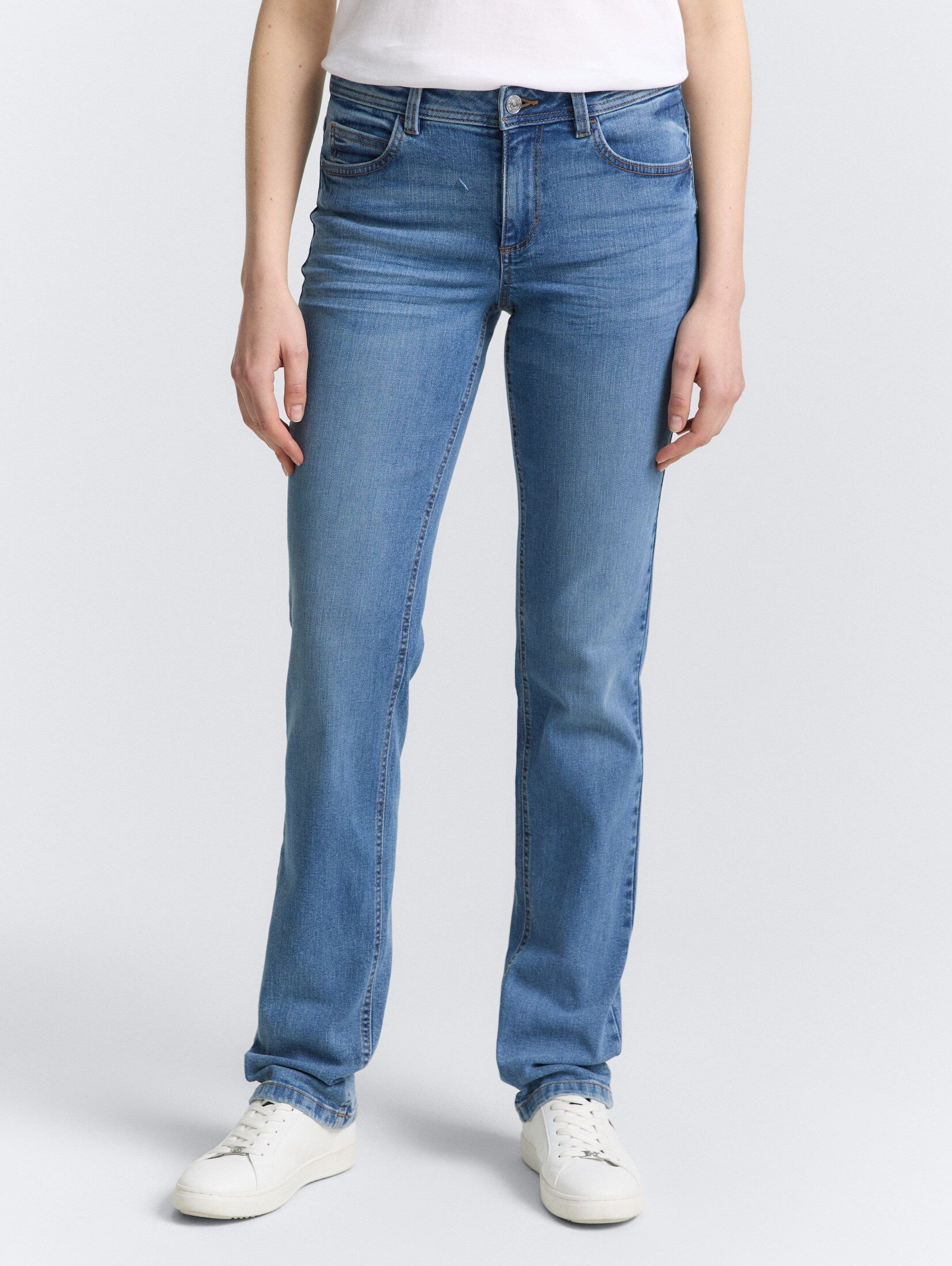 TOM TAILOR Straight-Jeans "Alexa Straight", in 5-Pocket-Form günstig online kaufen