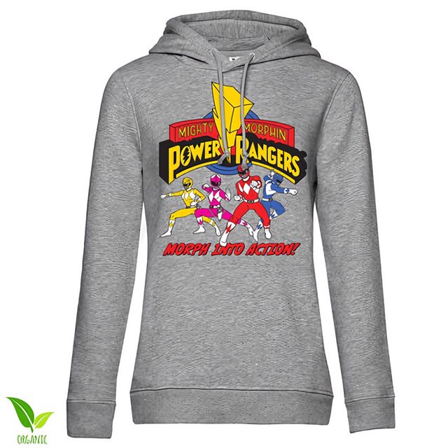 POWER RANGERS Kapuzenpullover Morph Into Action Girls Hoodie günstig online kaufen