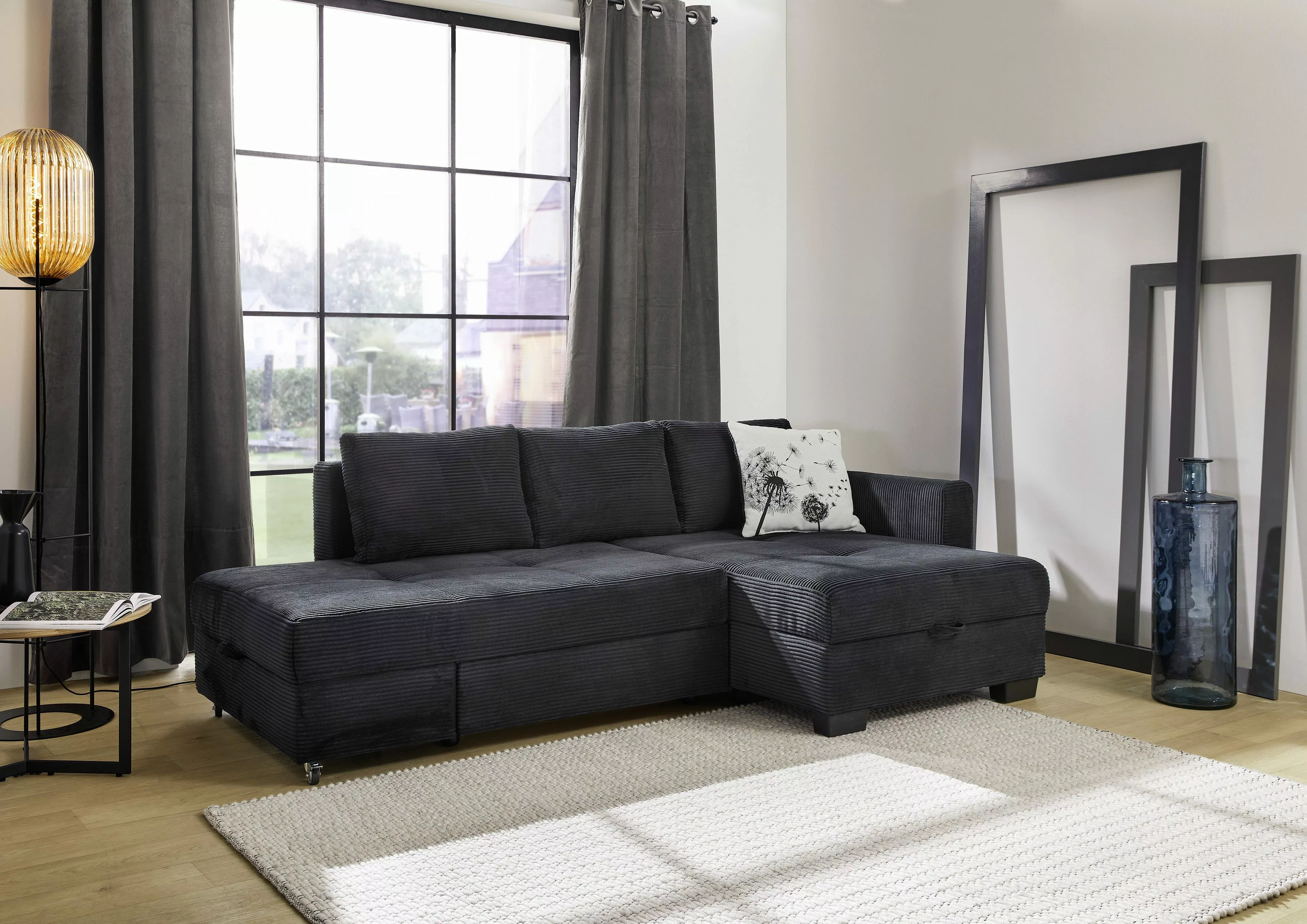 Jockenhöfer Gruppe Ecksofa "Fantasy, Dreh-Schwenk-Ottomane", inklusive Rela günstig online kaufen