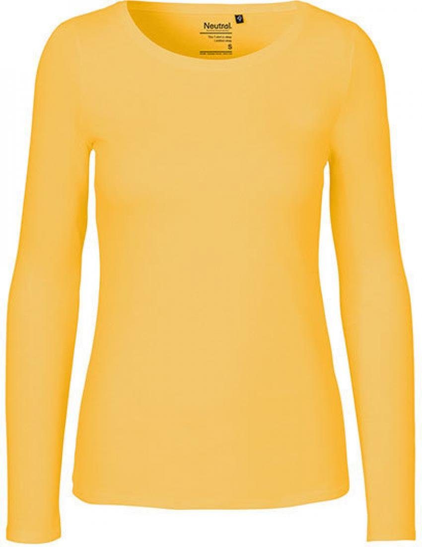 Neutral Langarmshirt Damen Long Sleeve T-Shirt günstig online kaufen