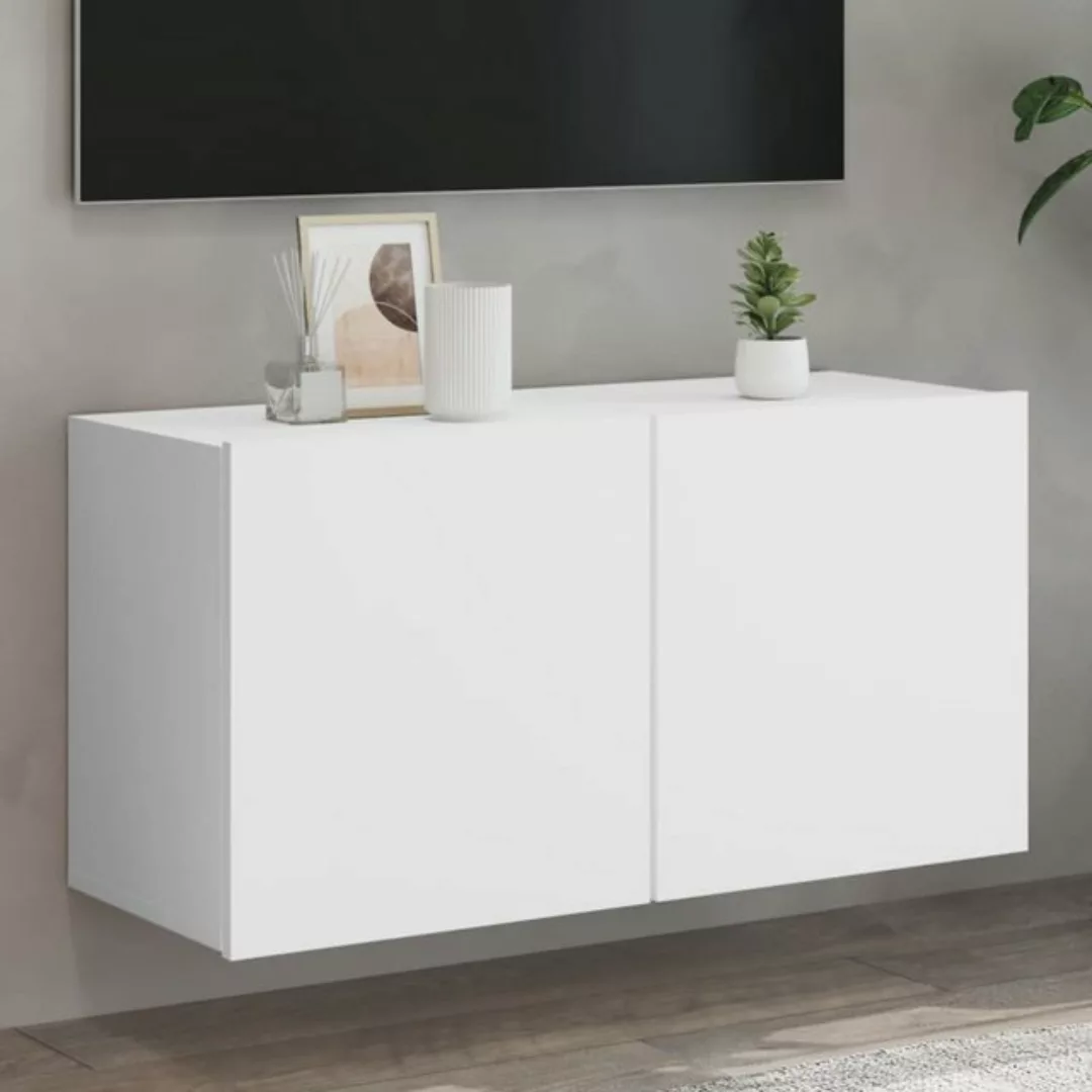 vidaXL TV-Schrank TV-Wandschrank Weiß 80x30x41 cm günstig online kaufen