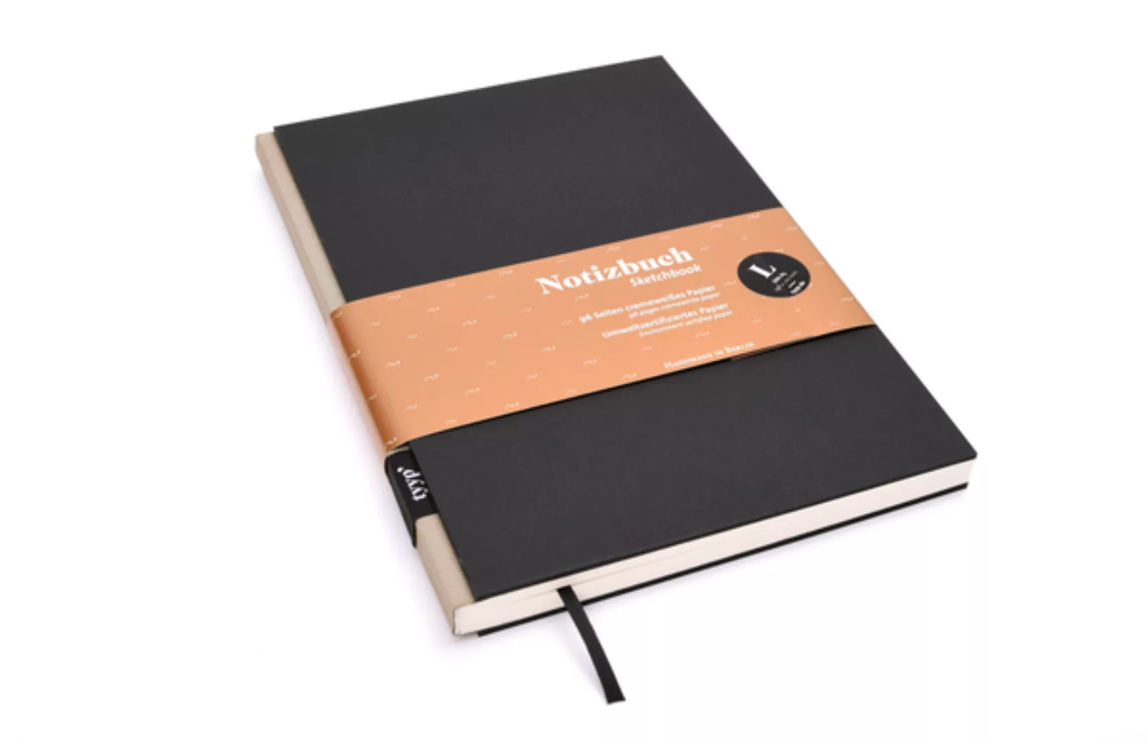 Design Notizbuch Din A5 - Schwarz günstig online kaufen