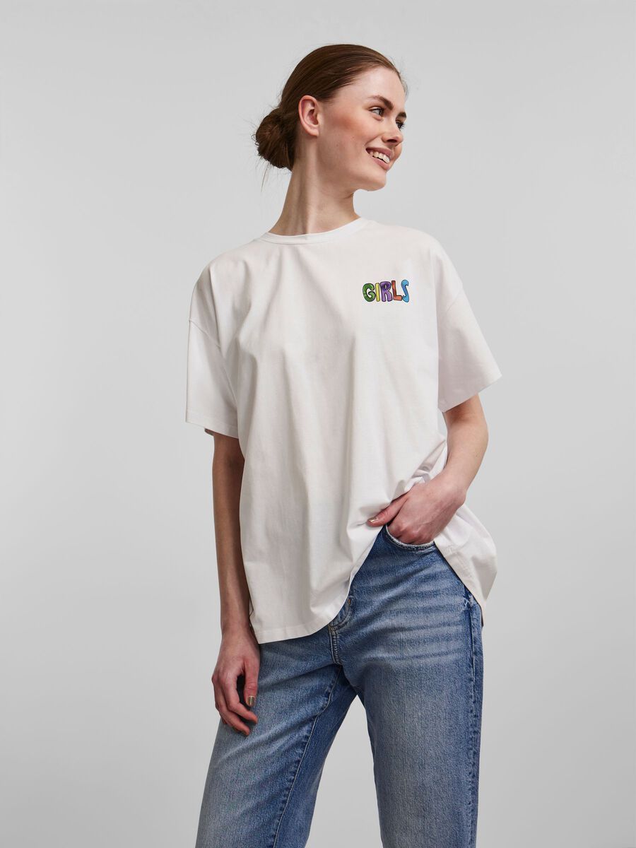 PIECES Pcmirls T-shirt Damen Coloured günstig online kaufen