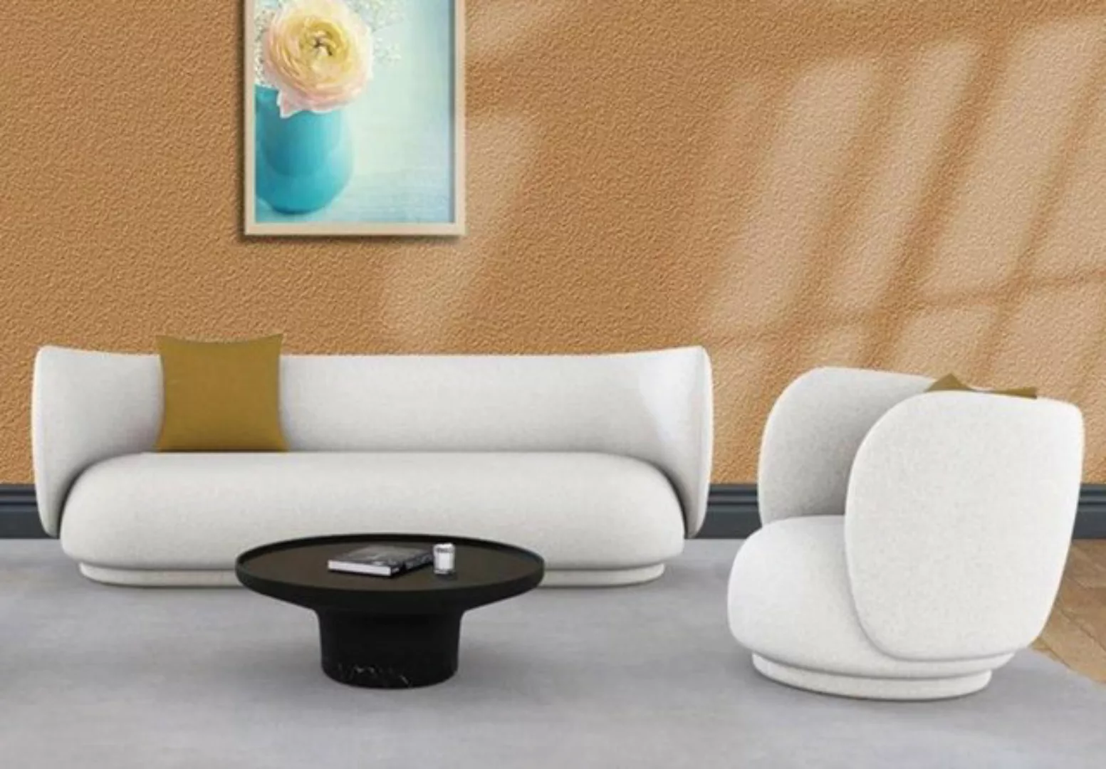 Xlmoebel Sofa Zweisitzer Samt Sofa mit Relax-Funktion und Lounge-Design - M günstig online kaufen