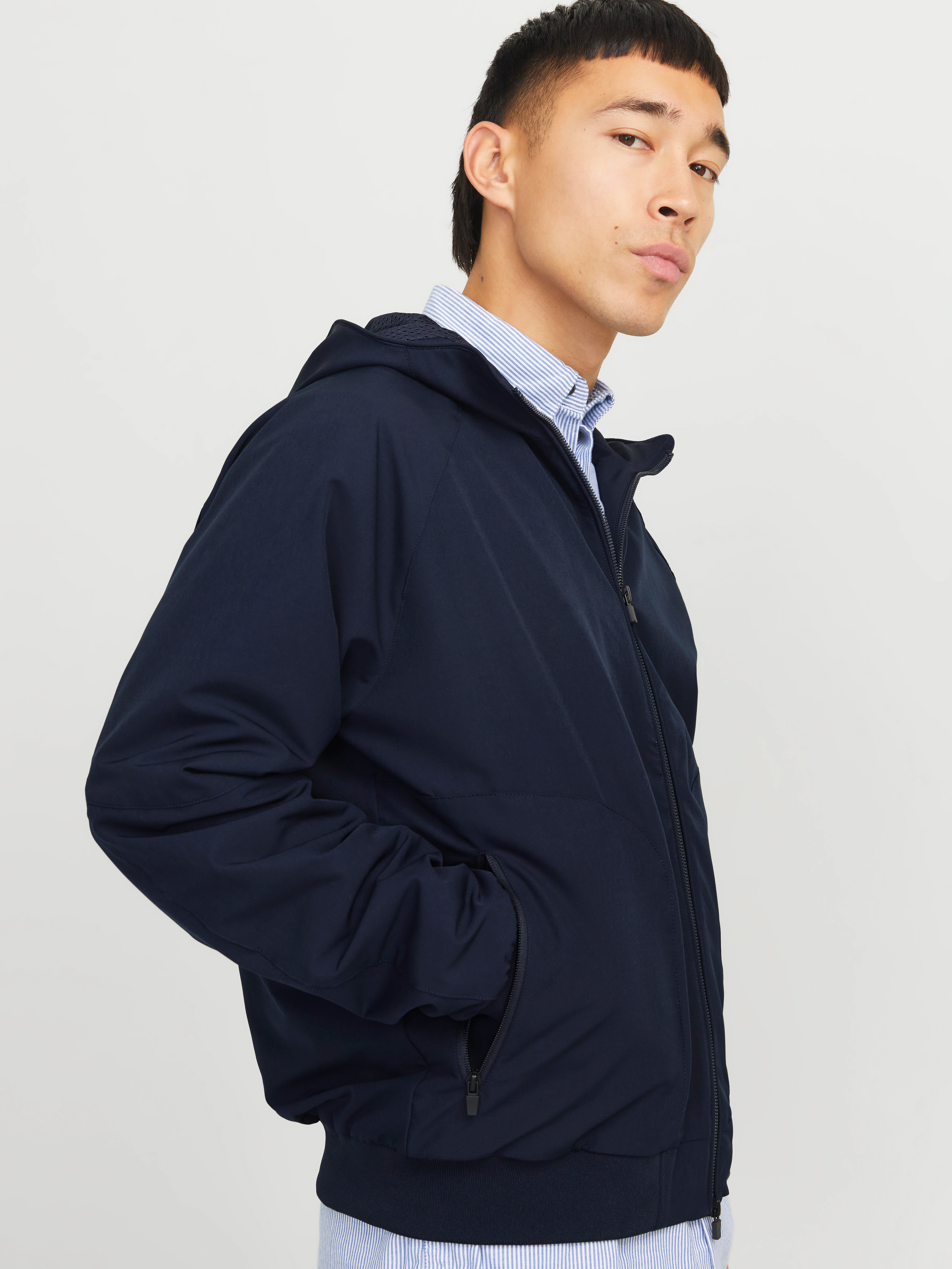 Jack & Jones Bomberjacke "JJEPERFECT BOMBER NOOS", mit Kapuze, mit Kapuze günstig online kaufen