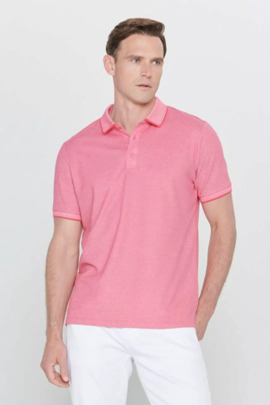 AC&Co Poloshirt AC&CO Poloshirt Männlich Slim Fit günstig online kaufen