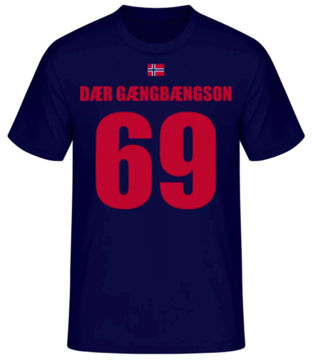 Norwegen Fußball Trikot Dær Gængbængson · Männer Basic T-Shirt günstig online kaufen
