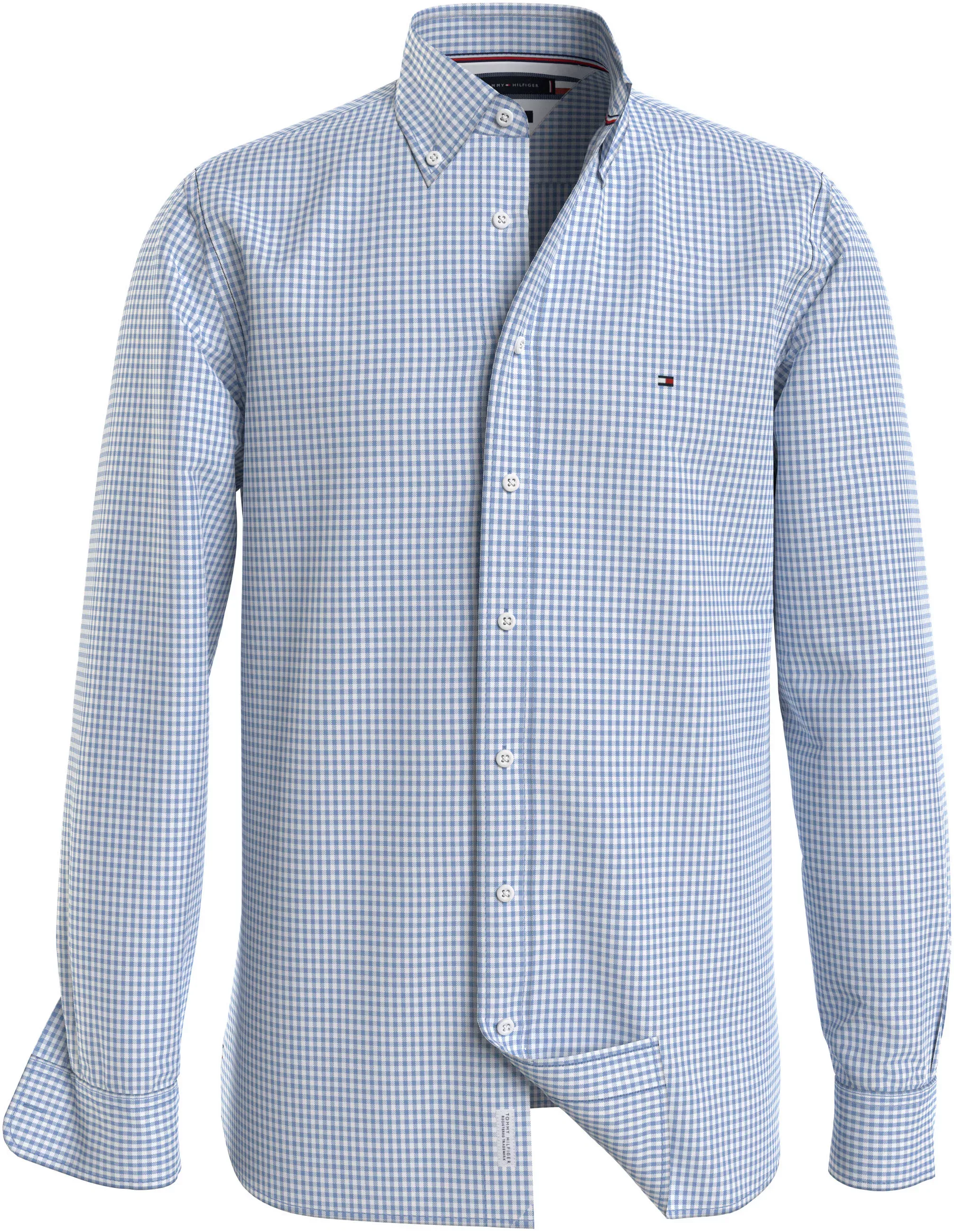 Tommy Hilfiger Langarmhemd "1985 OXFORD GINGHAM RF SHIRT" günstig online kaufen