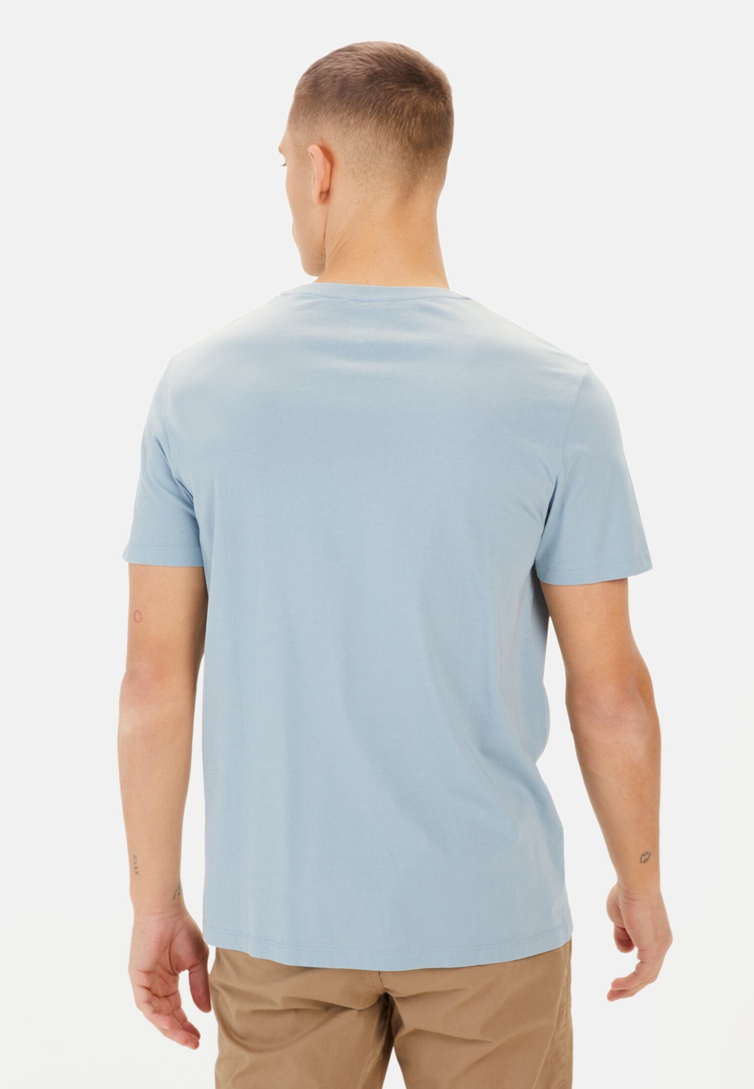 camel active T-Shirt aus reiner Baumwolle günstig online kaufen