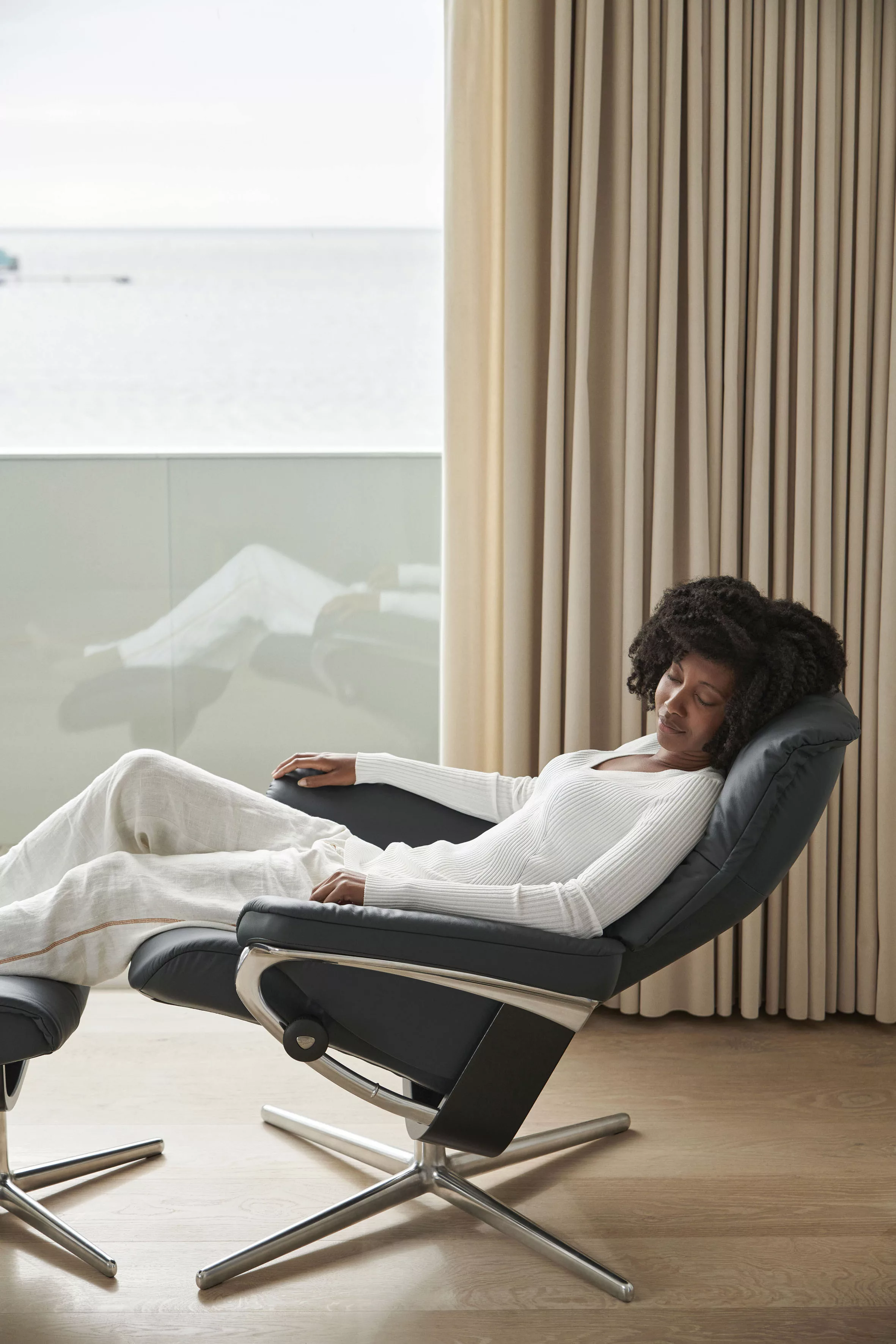 Stressless Relaxsessel "Mayfair", (Set, Relaxsessel mit Hocker), mit Hocker günstig online kaufen