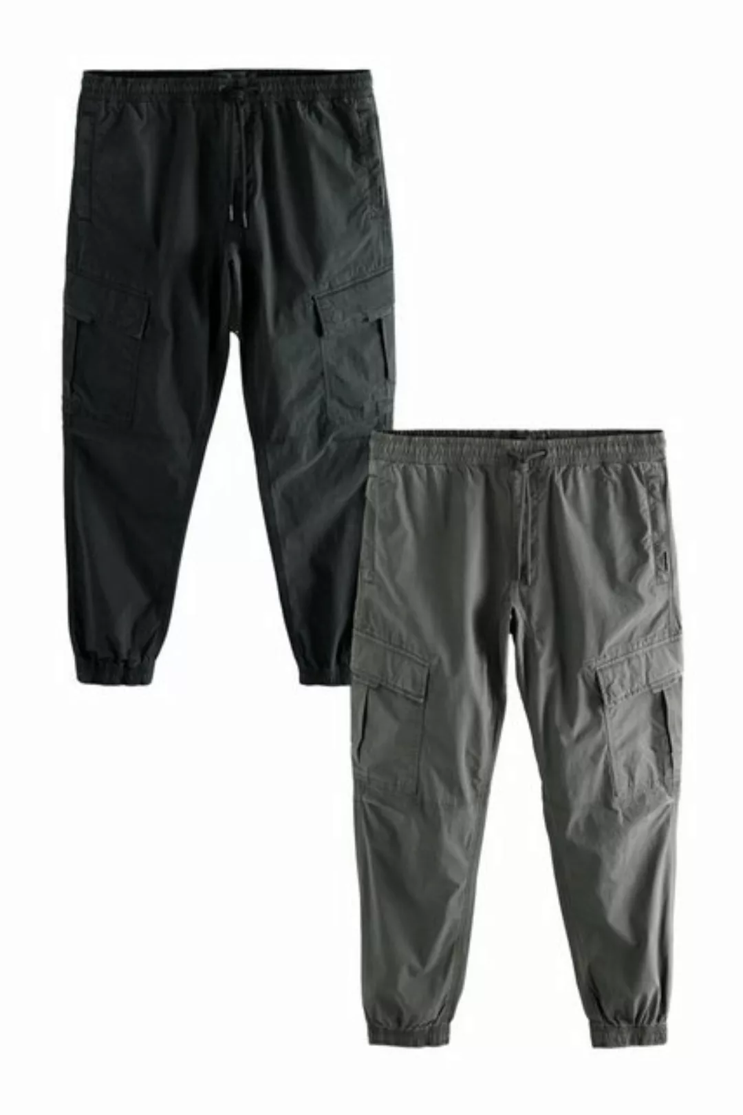 Next Cargohose 2er-Pack Slim Fit Utility-Cargohose mit Stretch (2-tlg) günstig online kaufen