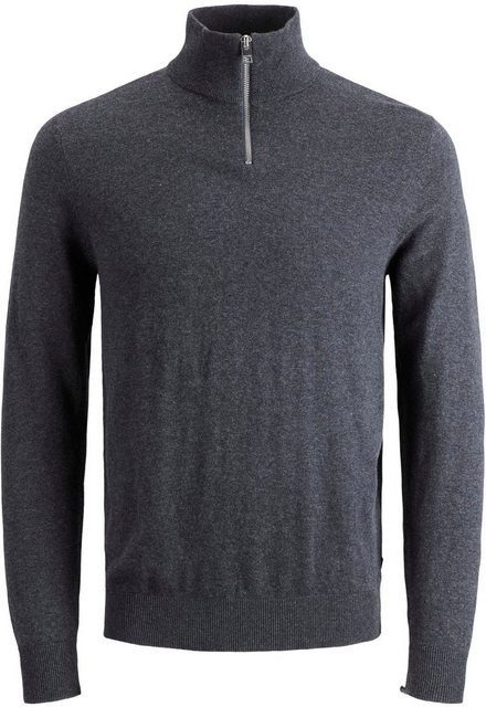 Jack & Jones Rundhalspullover EMIL KNIT HALF ZIP günstig online kaufen