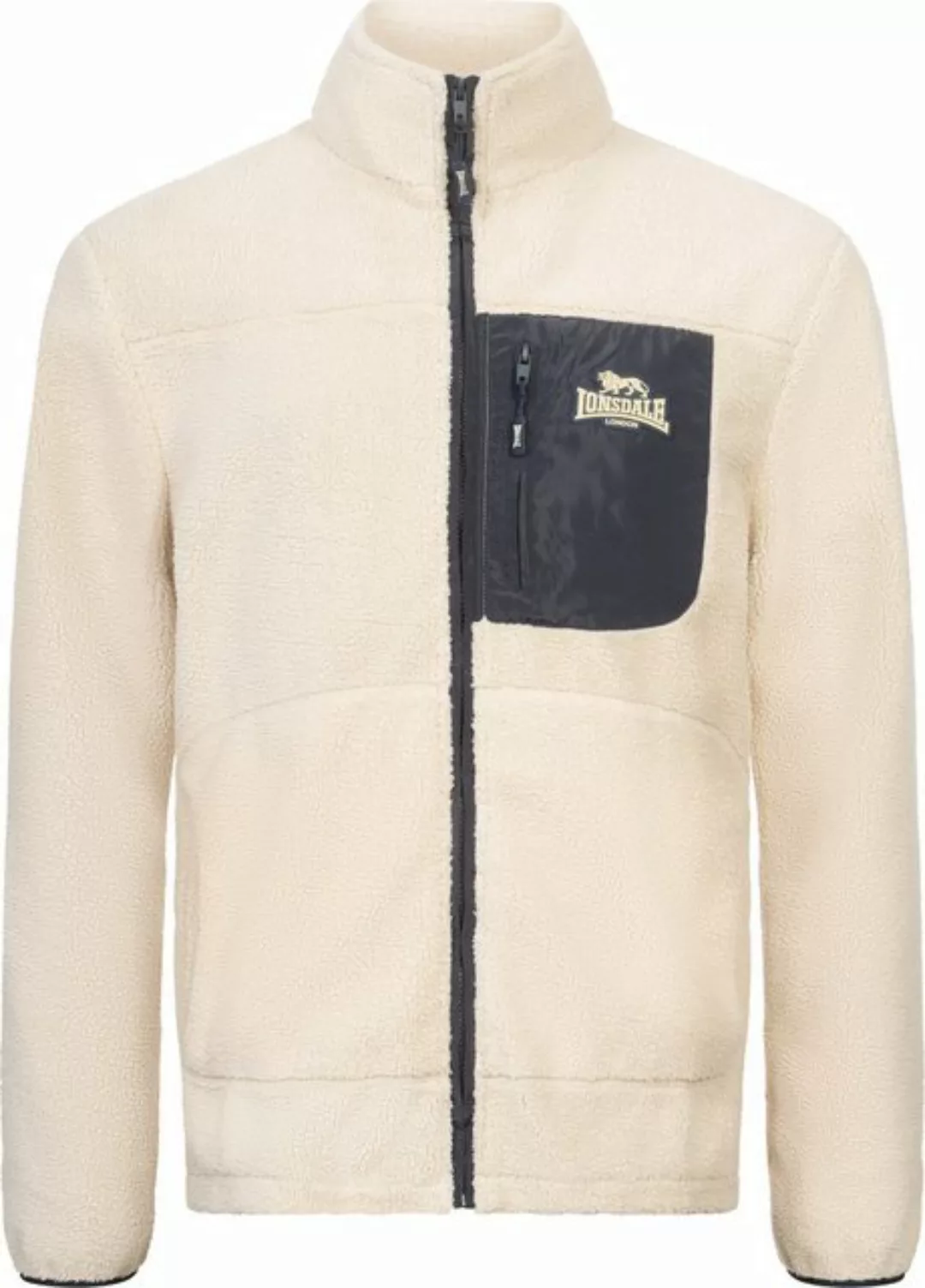 Lonsdale Kurzjacke Lartington Herren Sherpa Jacke normale Passform günstig online kaufen