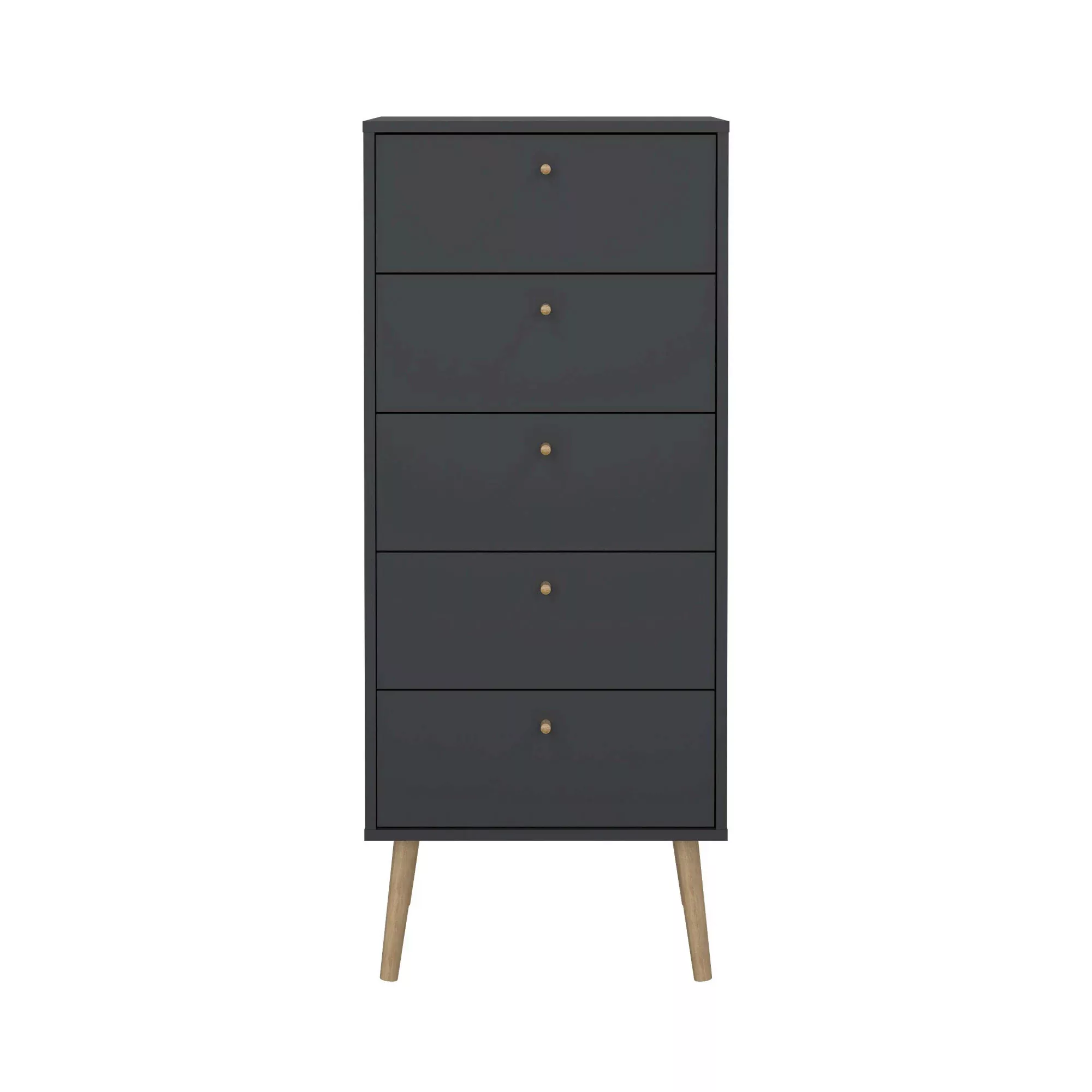 andas Highboard "Bodo, Hochkommode, Aufbewahrung, Stauraum", mit 5 Schublad günstig online kaufen