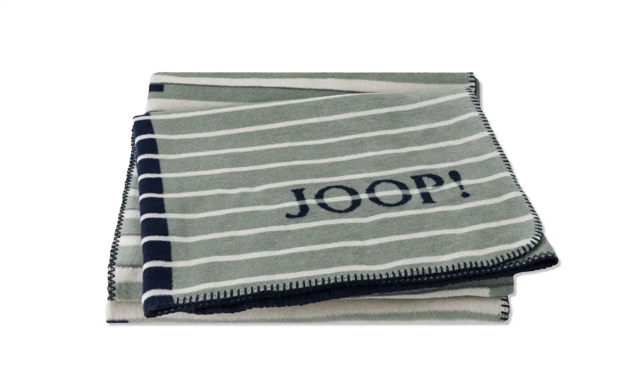 JOOP! Wohndecke Divided   ¦ grün ¦ Baumwollmischgewebe ¦ Maße (cm): B: 150 günstig online kaufen