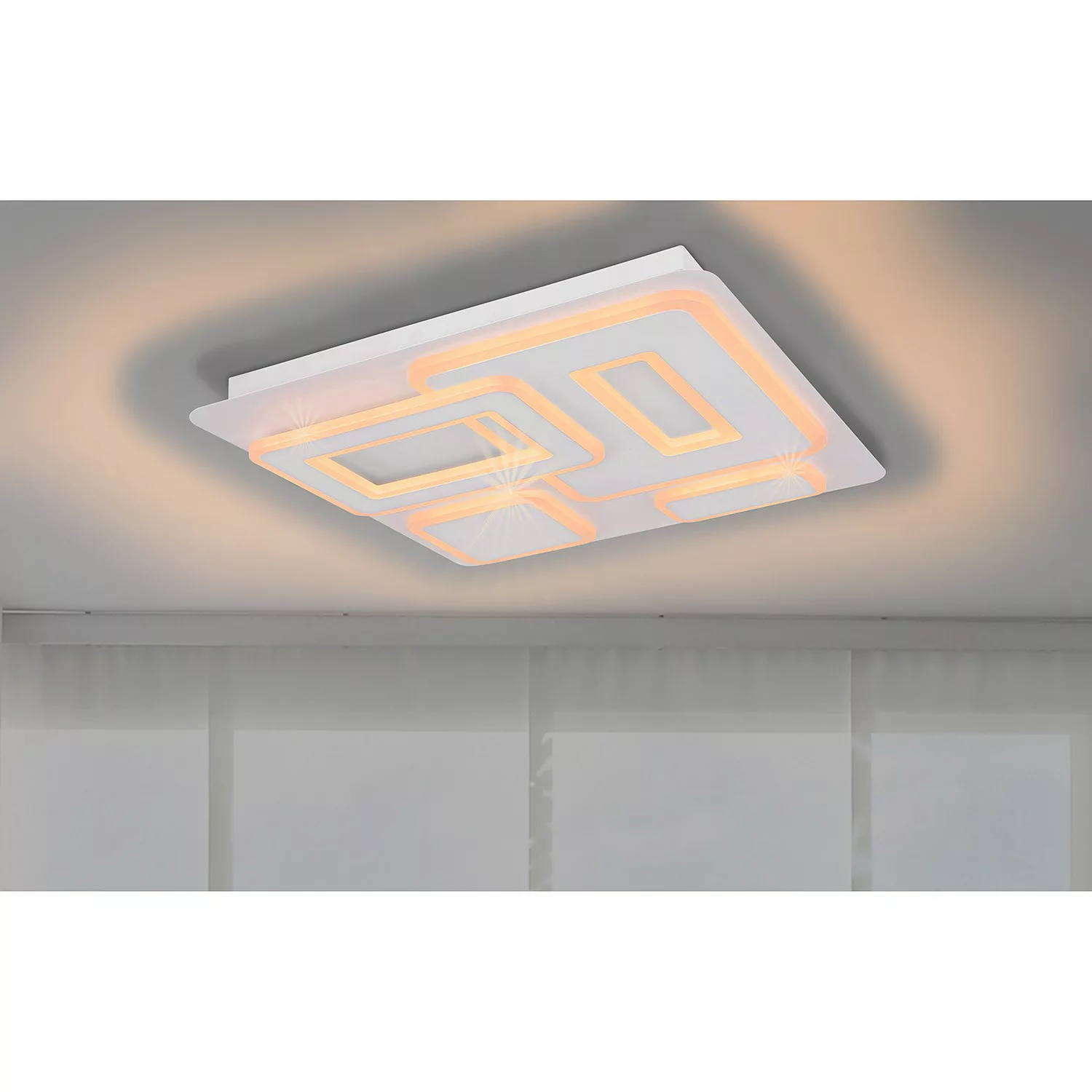 home24 LED-Deckenleuchte Bafur II günstig online kaufen
