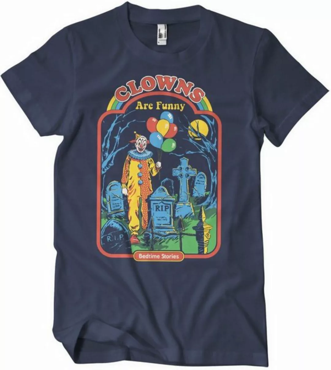 Steven Rhodes T-Shirt Clowns Are Funny T-Shirt günstig online kaufen