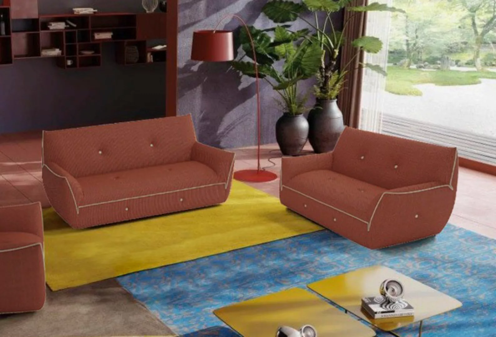 Egoitaliano Polstergarnitur "Yuki, extravagantes Design und höchster Sitzko günstig online kaufen
