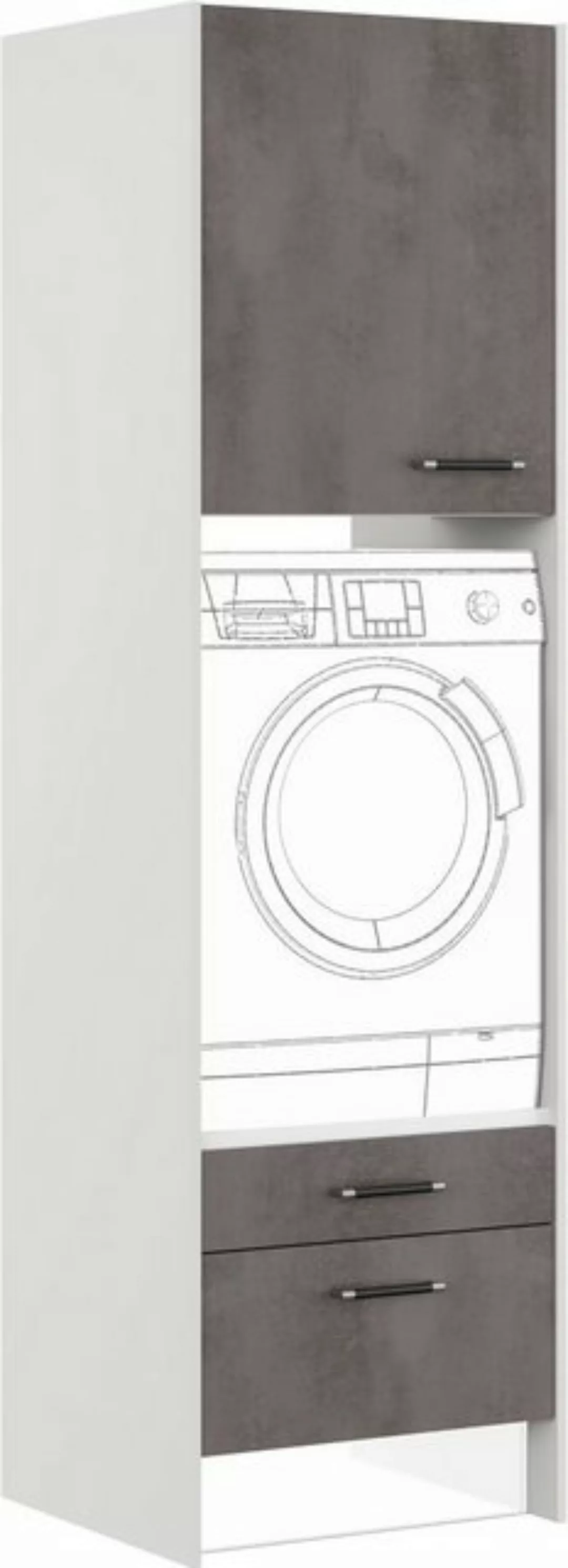 IMPULS KÜCHEN Waschmaschinenumbauschrank "Prag", Breite 64 cm günstig online kaufen