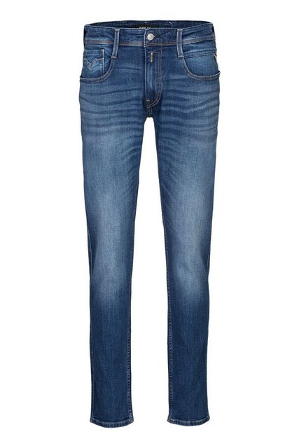 Replay Slim-fit-Jeans ANBASS - 10.5 OZ DARK INDIGO SUPER STRETCH DENIM günstig online kaufen