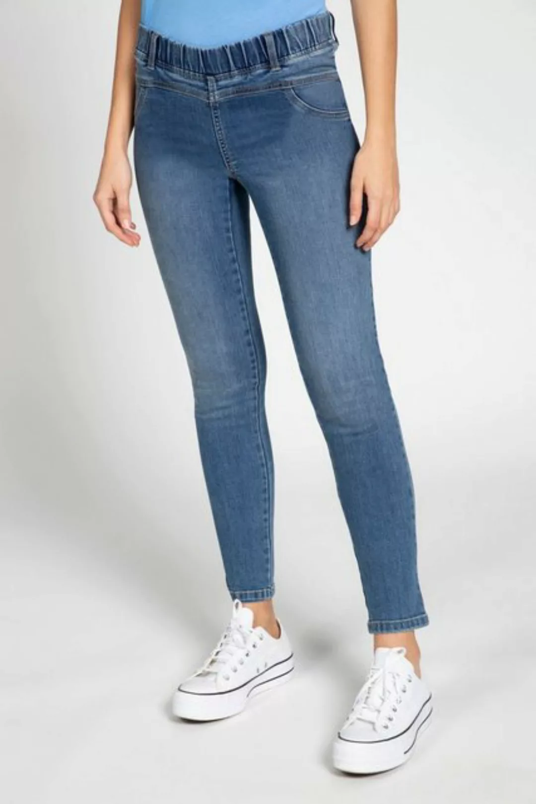 Gina Laura Jeggings Repreve®-Jeans Julia schmale Form 2 Gesäßtaschen günstig online kaufen