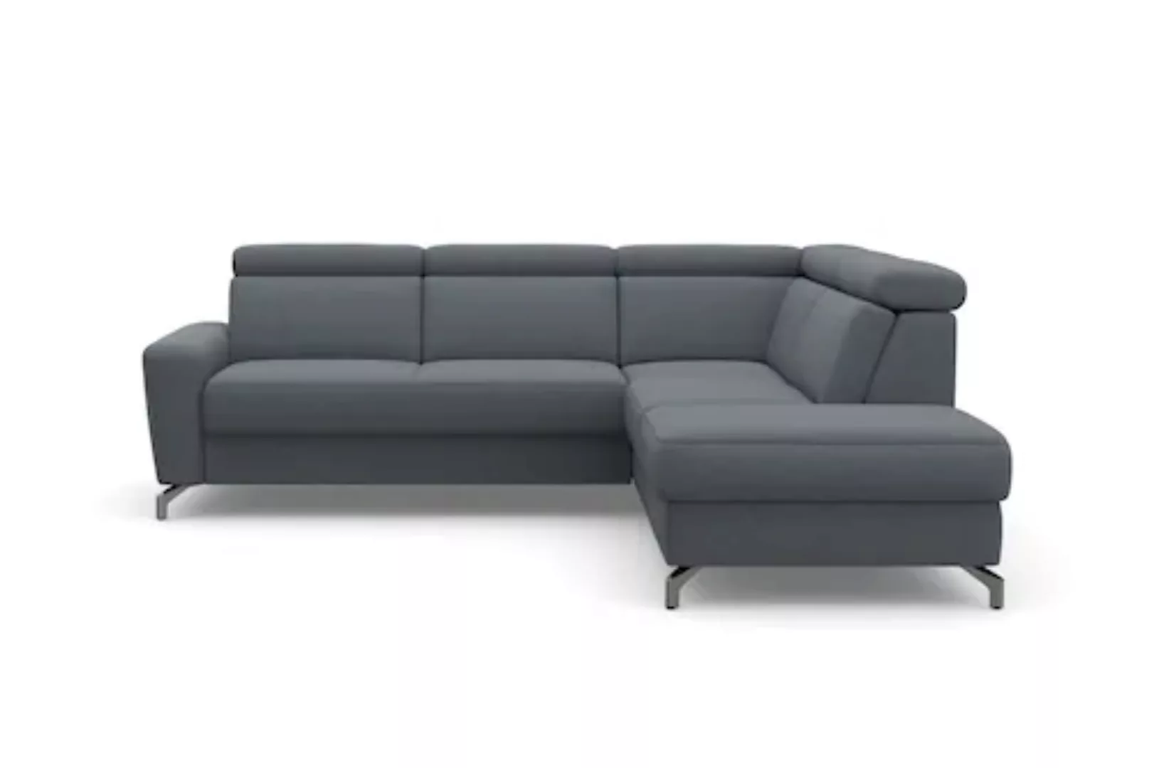 sit&more Ecksofa »Scarlett L-Form«, inklusive Kopfteilverstellung, wahlweis günstig online kaufen