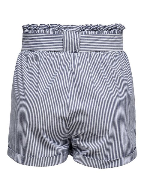 ONLY Bermudas Shorts Kurze Paperbag Shorts mit Gürtel Mid Waist 7667 in Wei günstig online kaufen