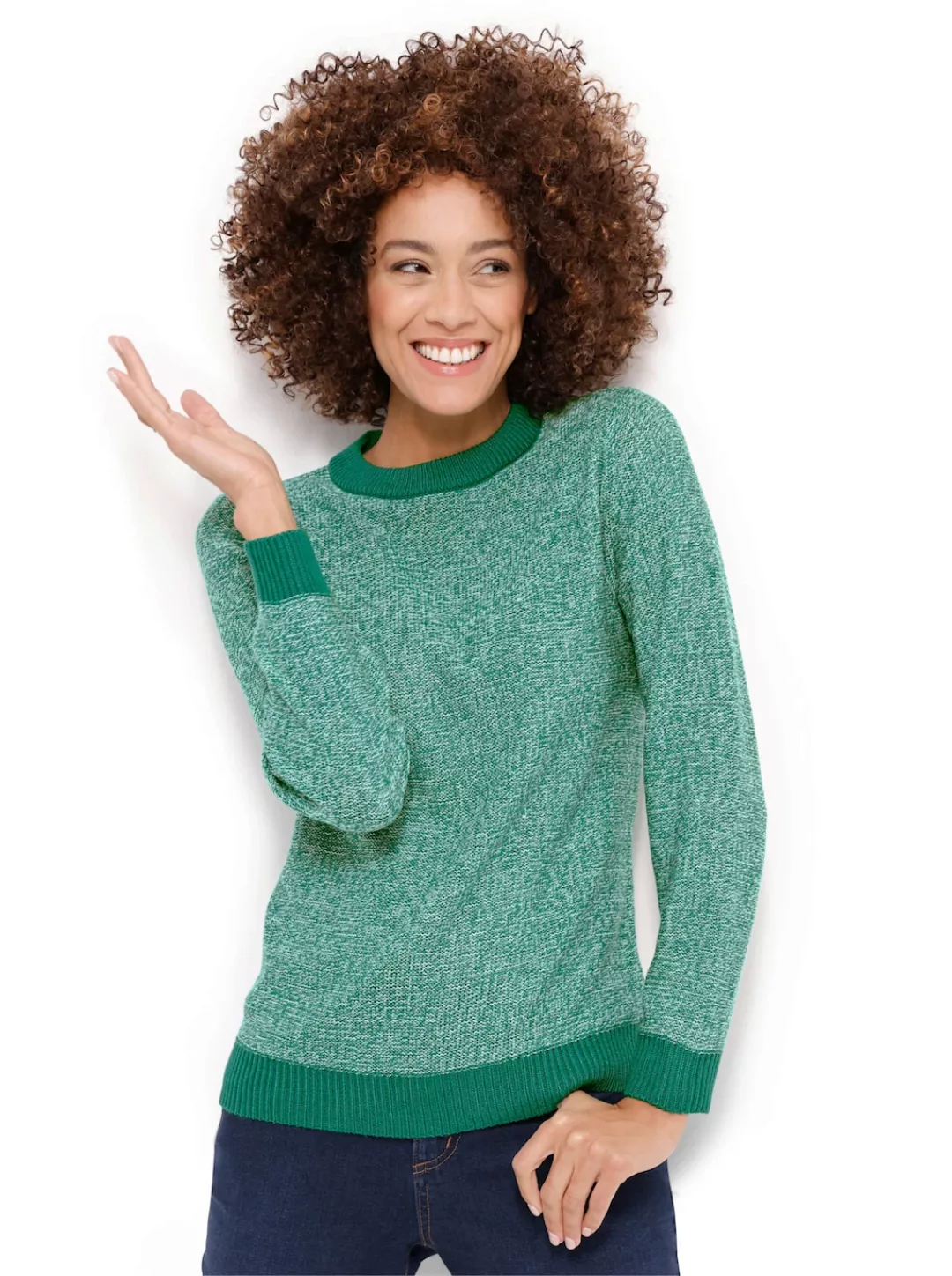 Classic Basics Strickpullover "Langarm-Pullover" günstig online kaufen