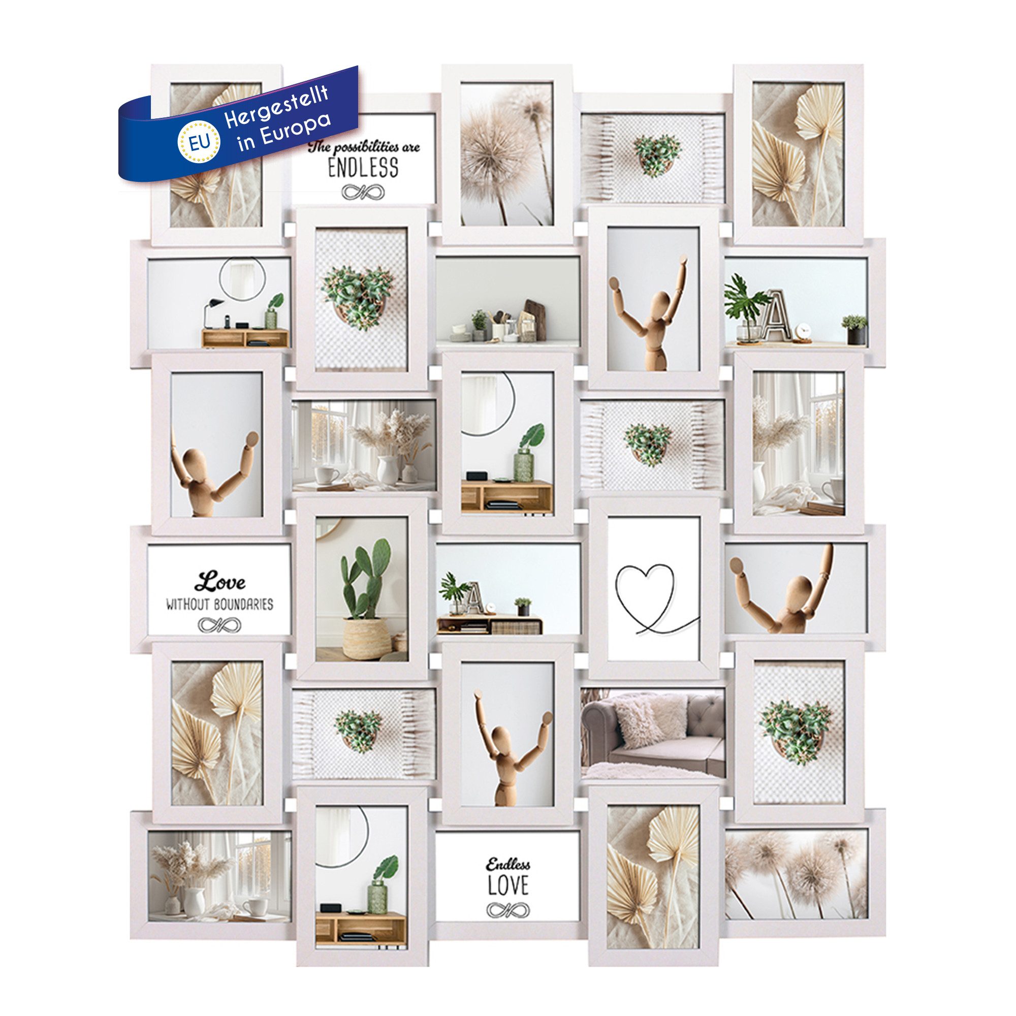 Wackadoo Living Bilderrahmen Collage NaturGalerie aus günstig online kaufen