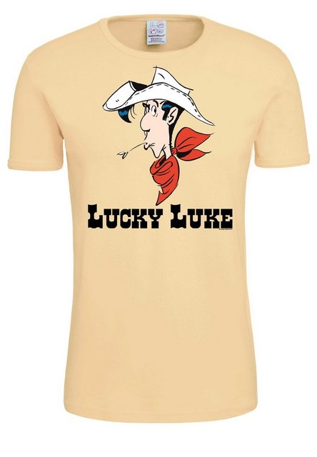 LOGOSHIRT T-Shirt Lucky Luke Portrait mit Lucky Luke-Print günstig online kaufen