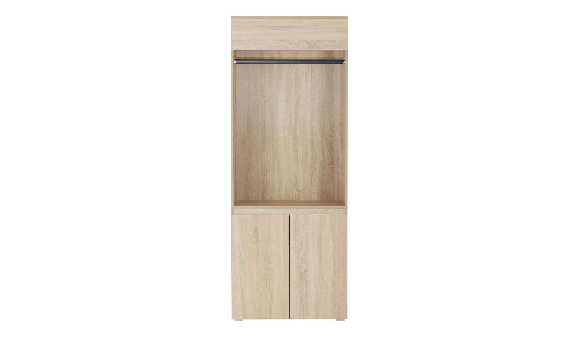 smart Garderobenschrank  Ben ¦ holzfarben ¦ Maße (cm): B: 80 H: 210 T: 37 S günstig online kaufen