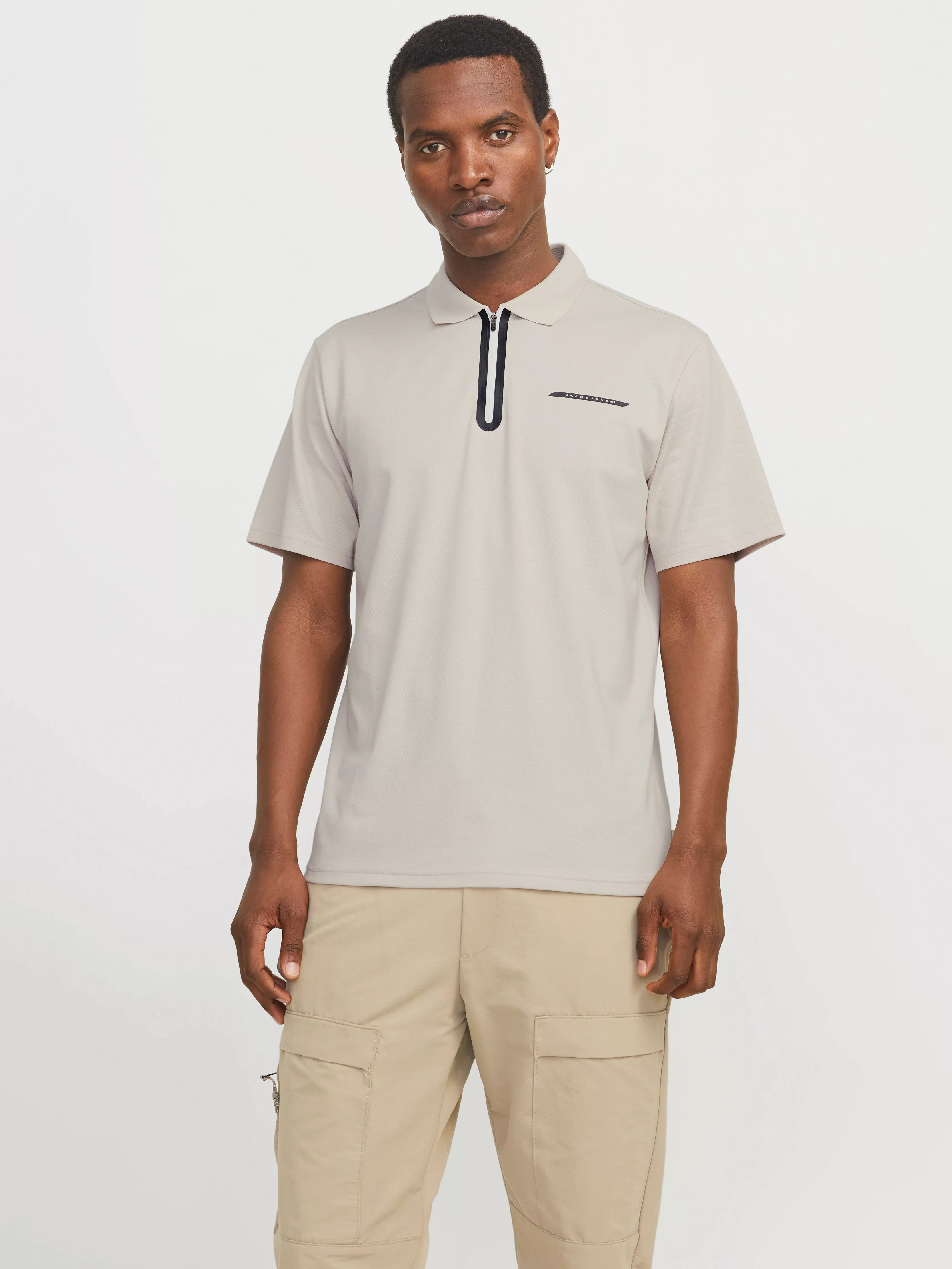 Jack & Jones Poloshirt "JCOFUSION PIQUE POLO SS SN" günstig online kaufen