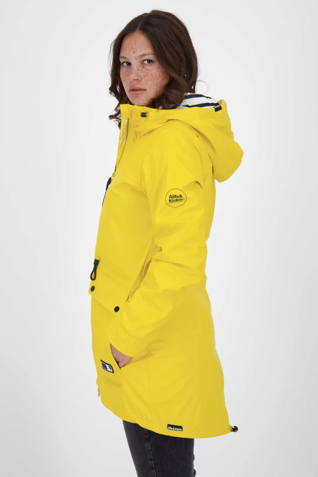 Alife & Kickin Langjacke "AudreyAK A Rainstyle Coat Damen" günstig online kaufen