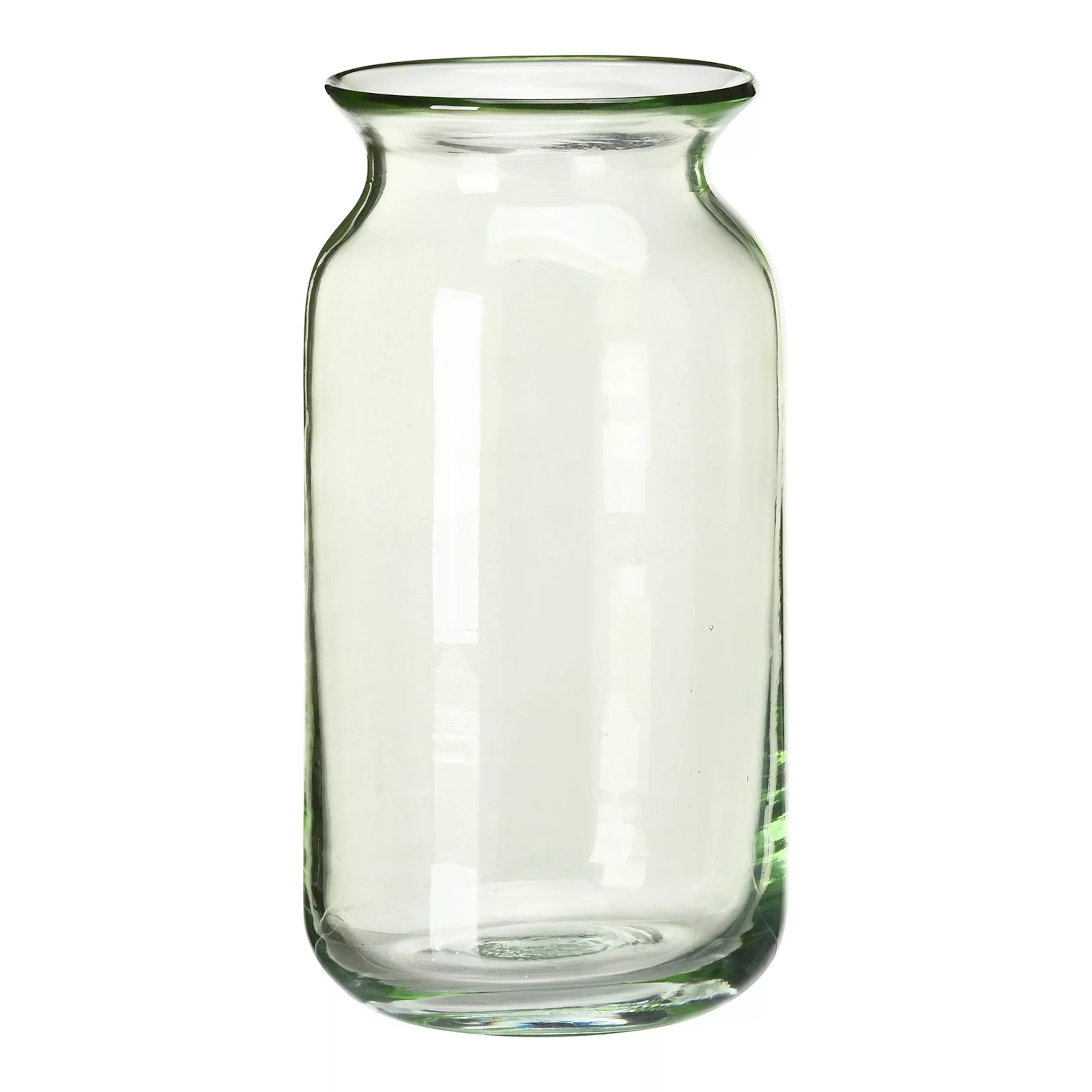 Vase Farmi Glas ca.10x19,5cm, grün günstig online kaufen